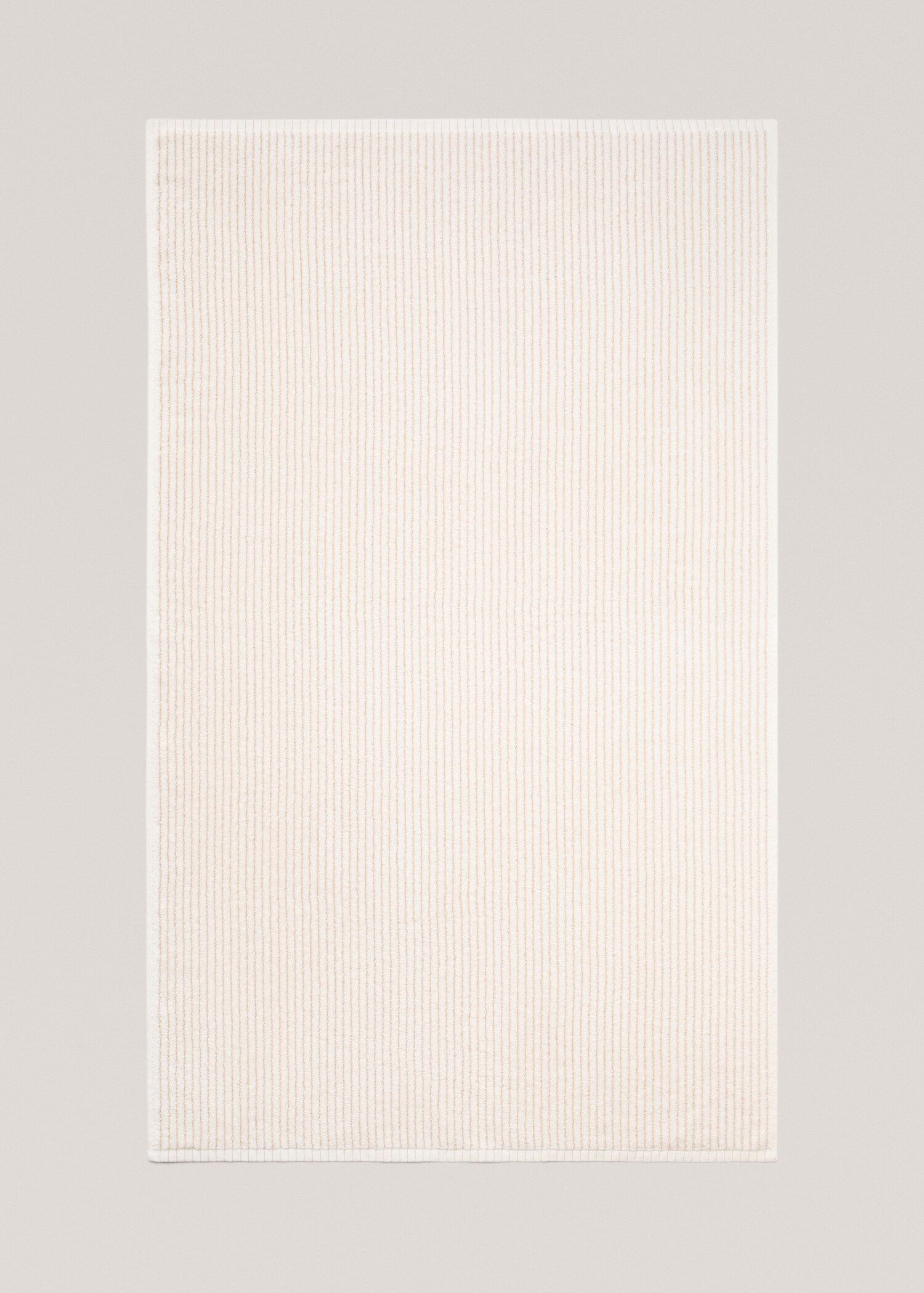 Ręcznik kąpielowy z 100% bawełny w paski 90 x 150 cm - Artykuł bez modela/modelki