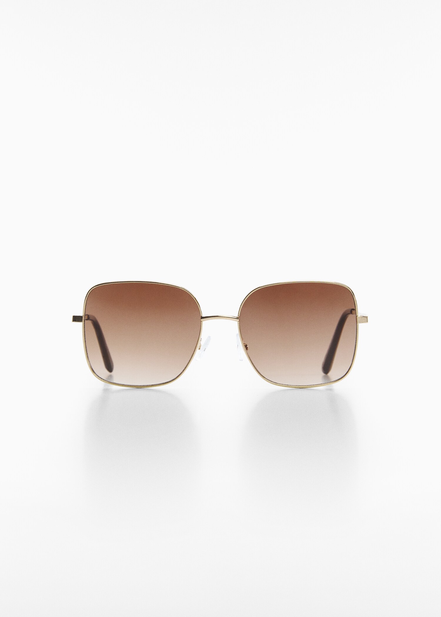 Square metallic frame sunglasses - Article without model