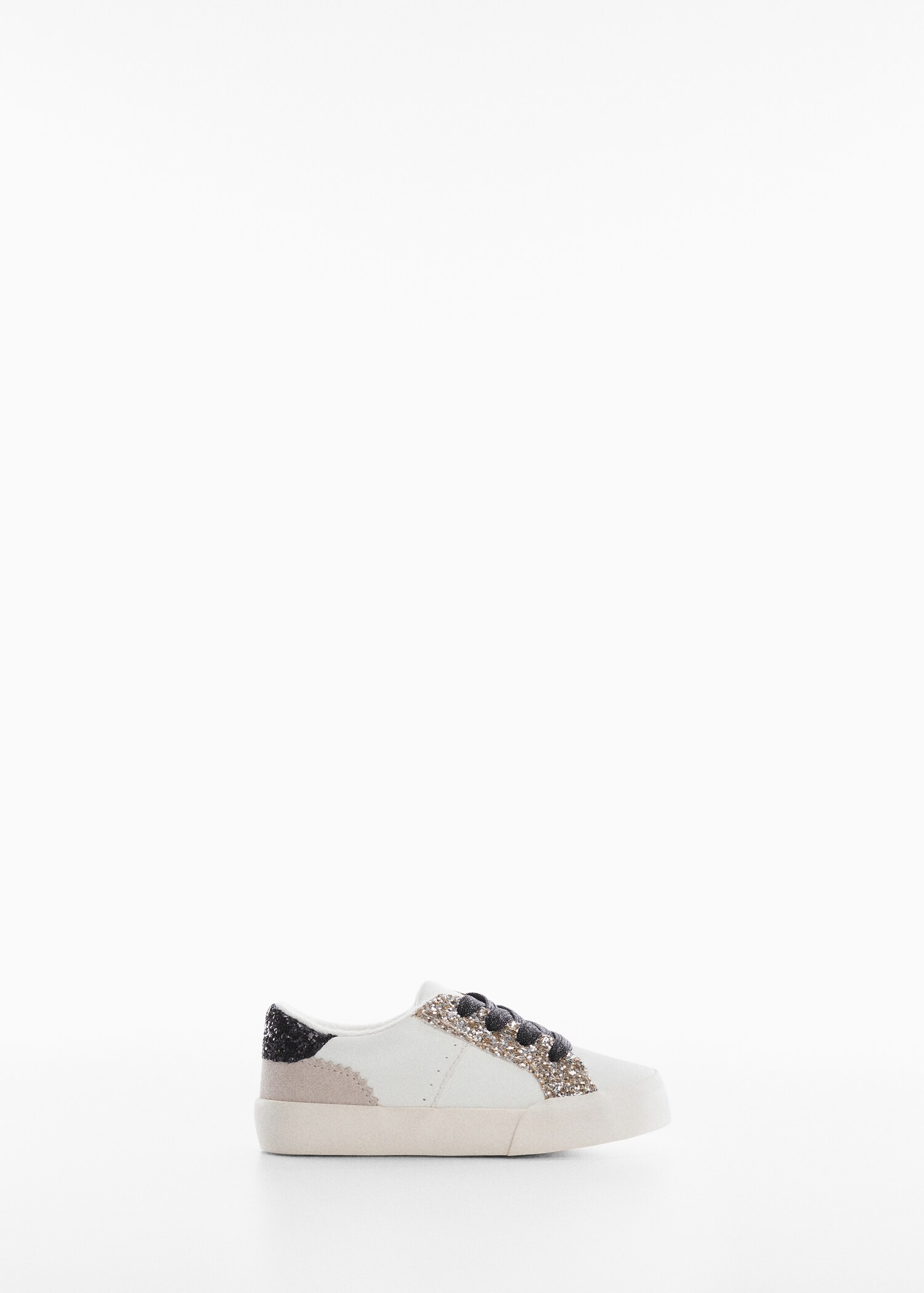 Geschnürte Glitter-Sneakers - Artikel ohne Model