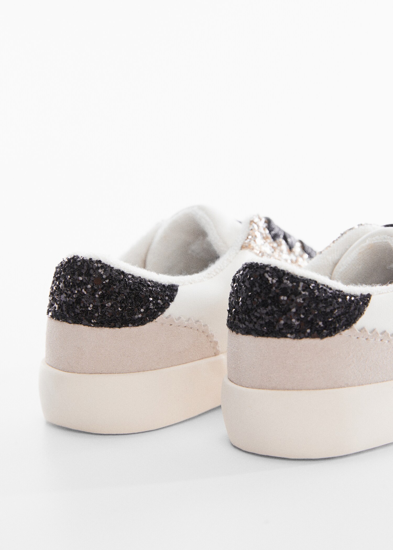 Lace-up glitter sneakers Kids MANGO Lebanon