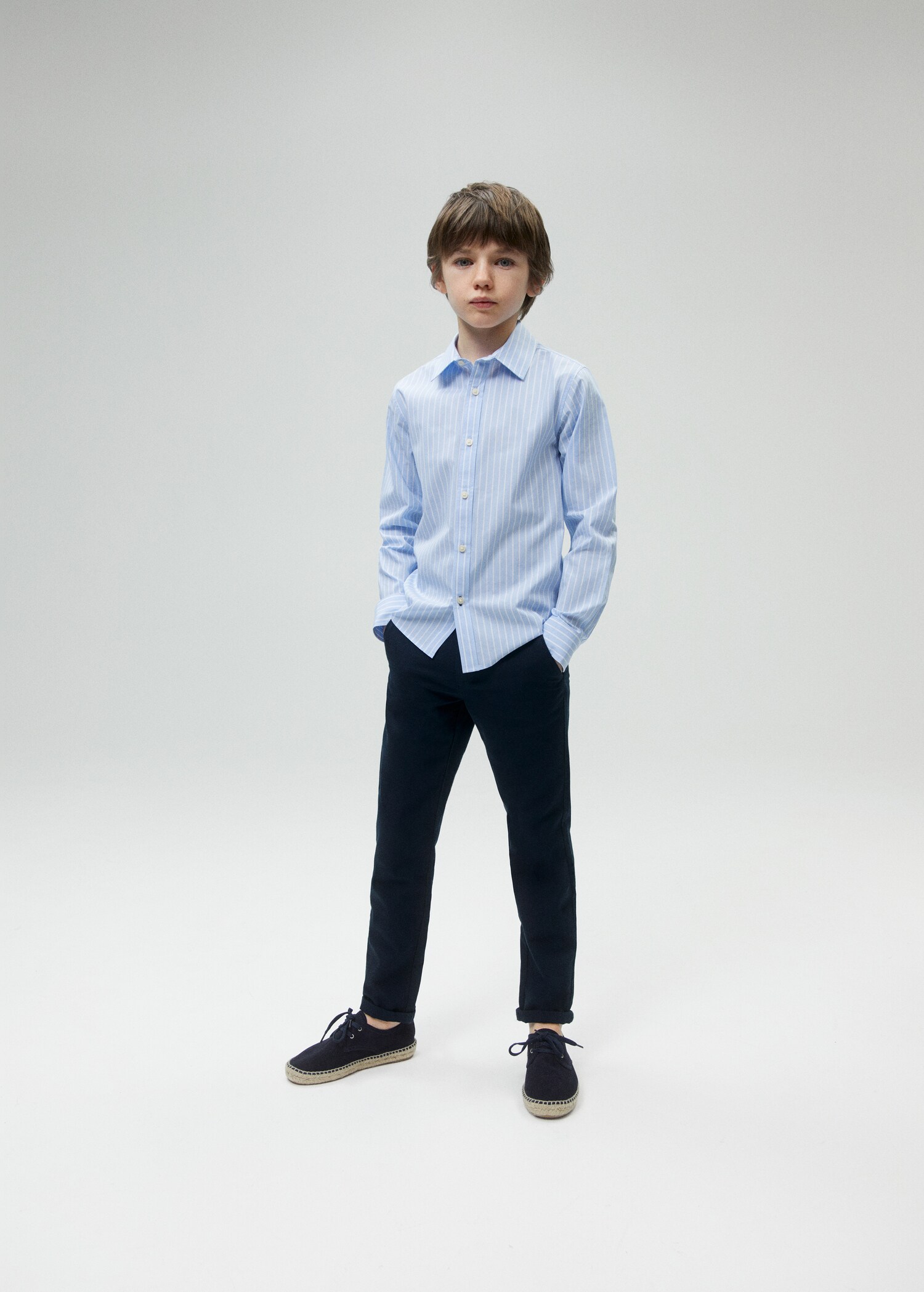 Camisa vestir algodón rayas - Detalle del artículo 6