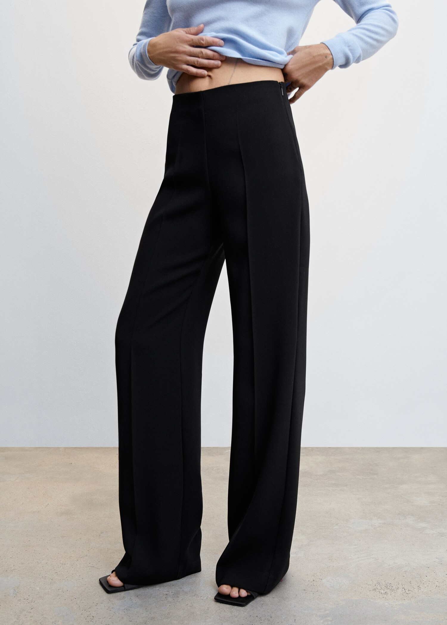 Pantalon palazzo - Plan moyen