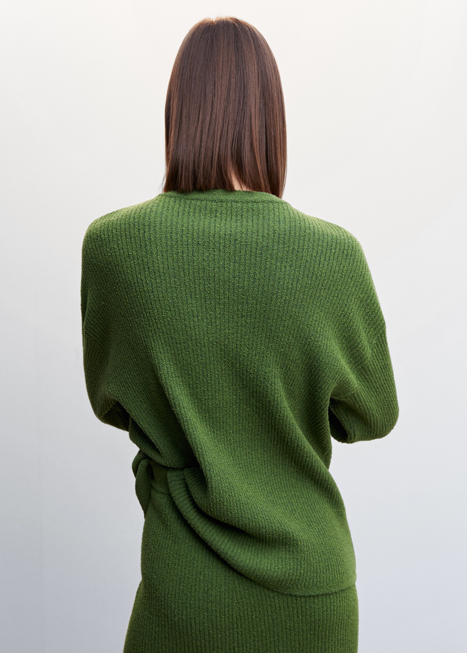 Jersey punto fino oversize - Reverso del artículo