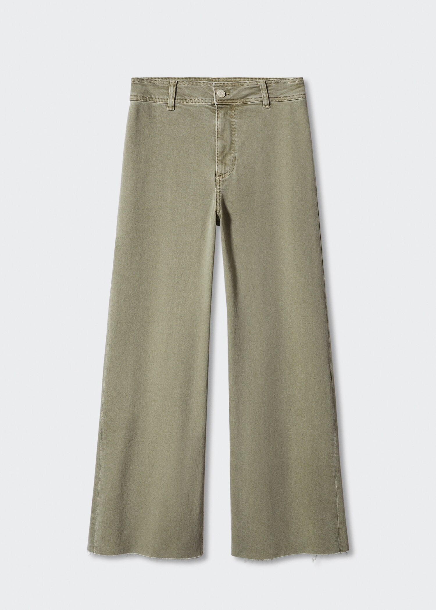 Jeans culotte tiro alto - Artículo sin modelo