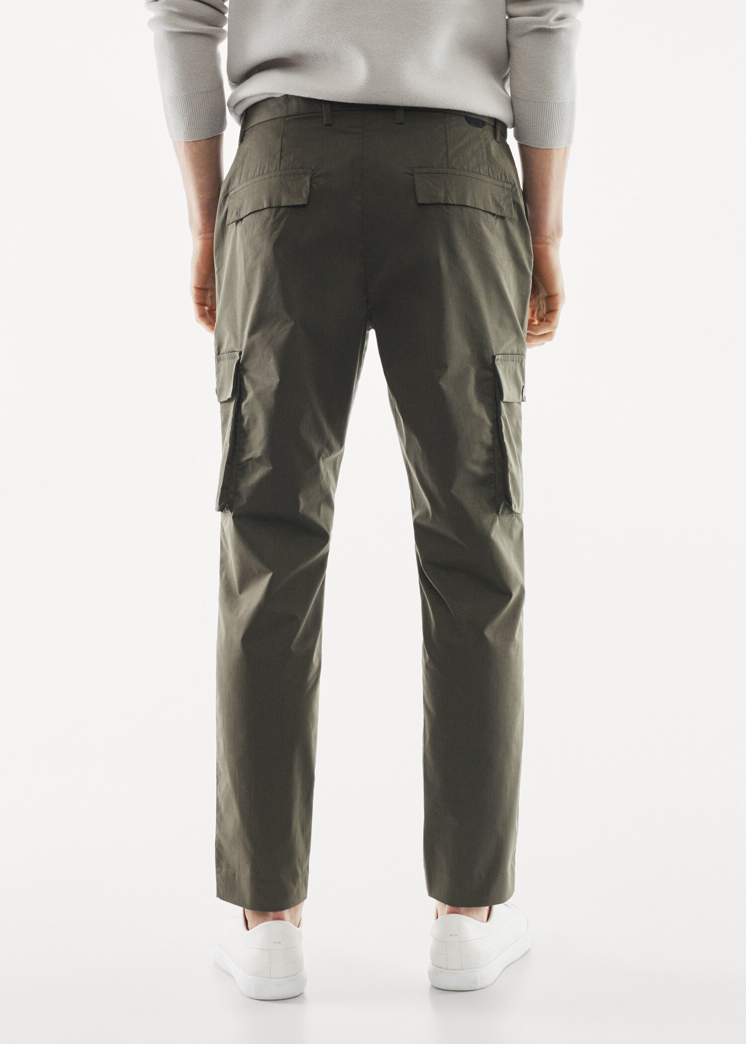 Pantalon cargo tissu technique infroissable - Verso de l’article
