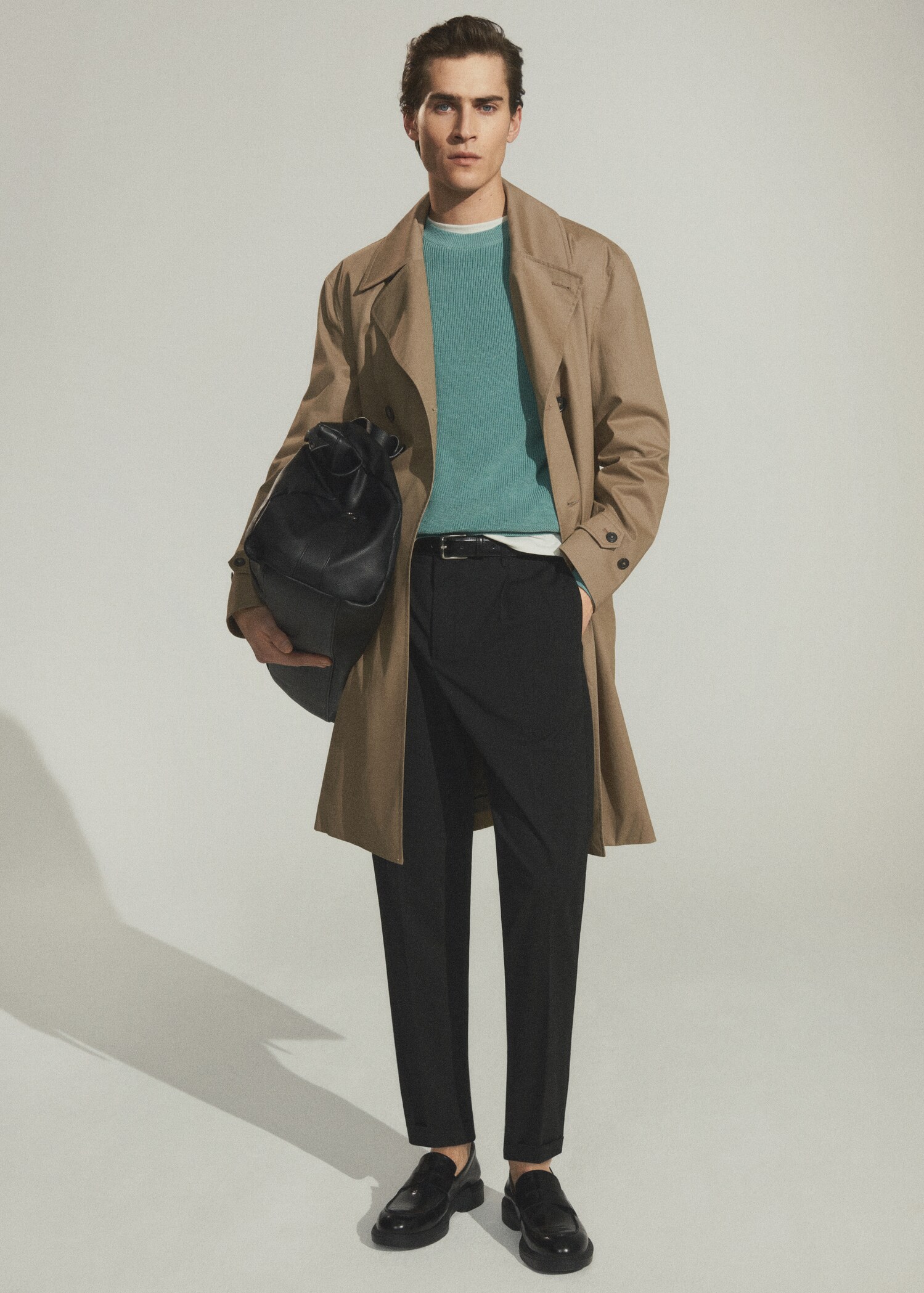 Pantalón slim fit pinzas - Detalle del artículo 5