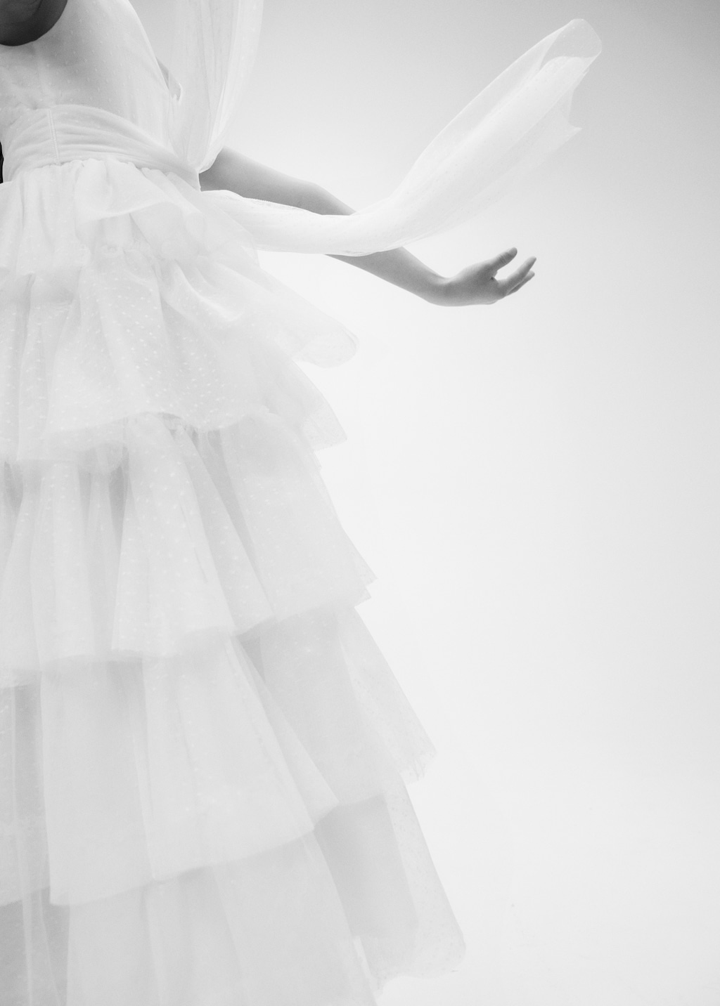 Mango tulle dress hotsell