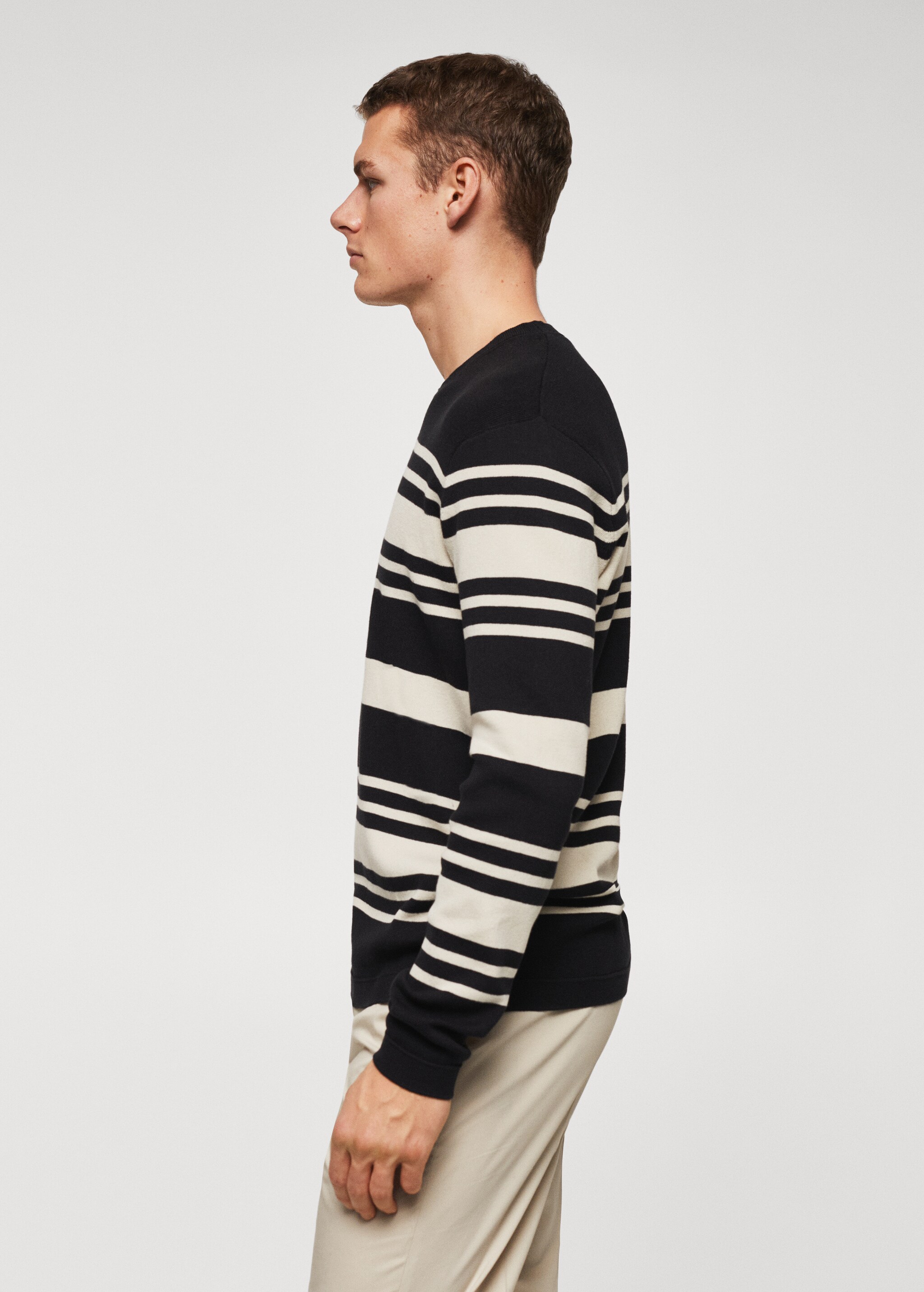 Striped cotton sweater - Detaliu al articolului 6