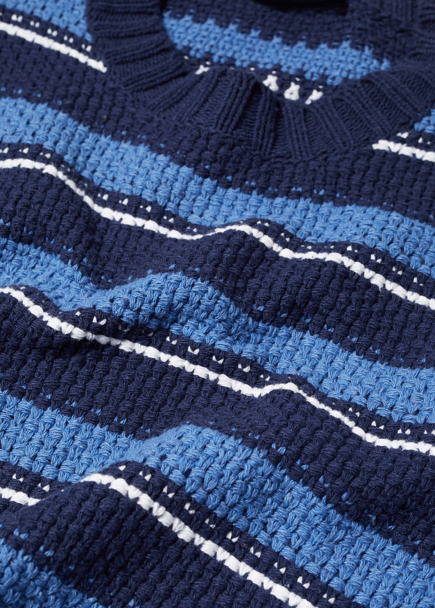 Striped knit sweater - Details of the article 8