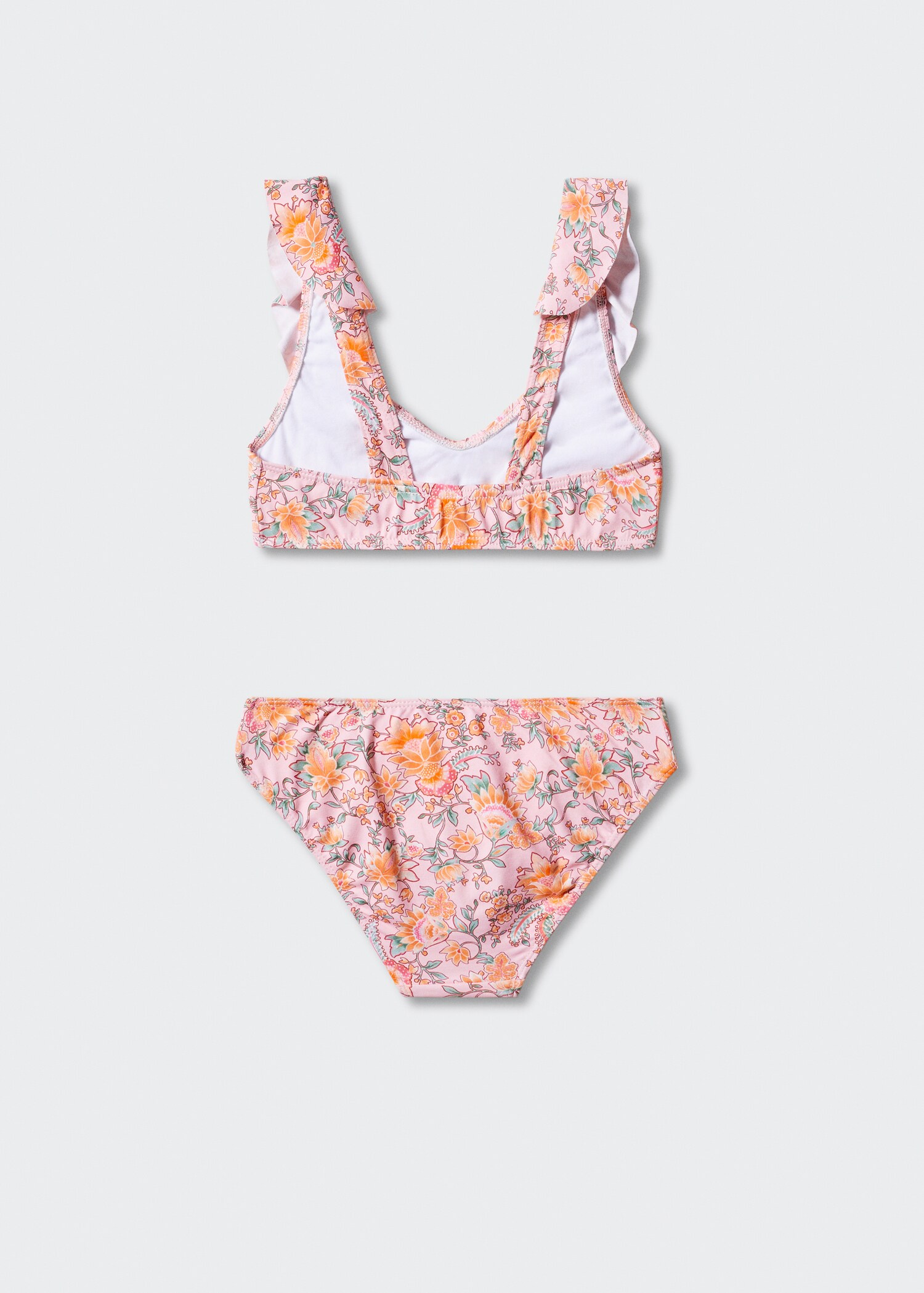 KIDS/ Floral-print bikini - Reverse of the article