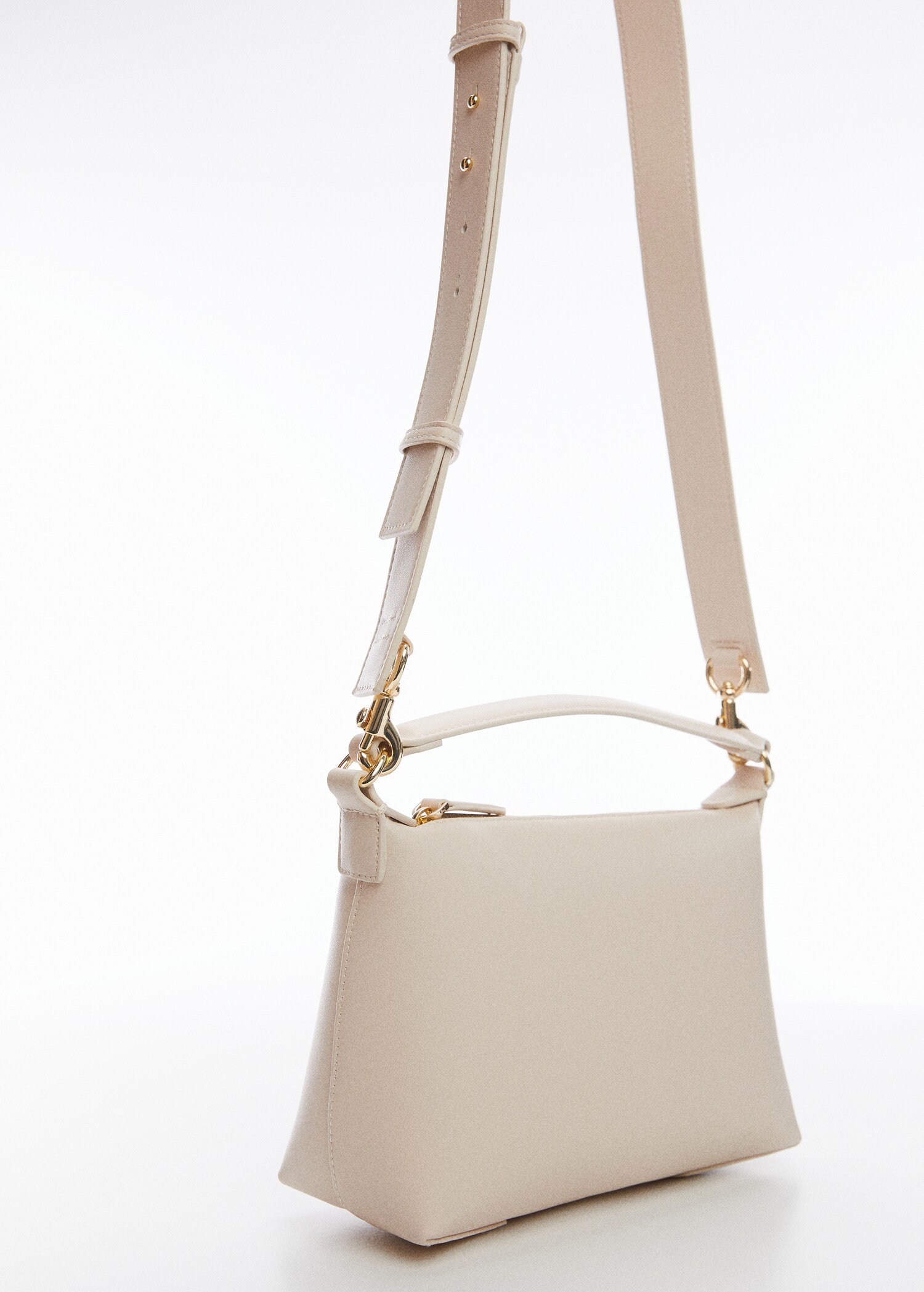 Crossbody bag with double handle - Medium plane