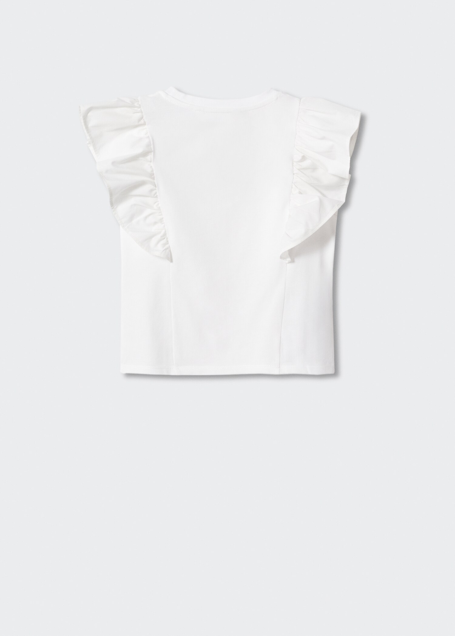 Ruffle T-shirt - Reverse of the article