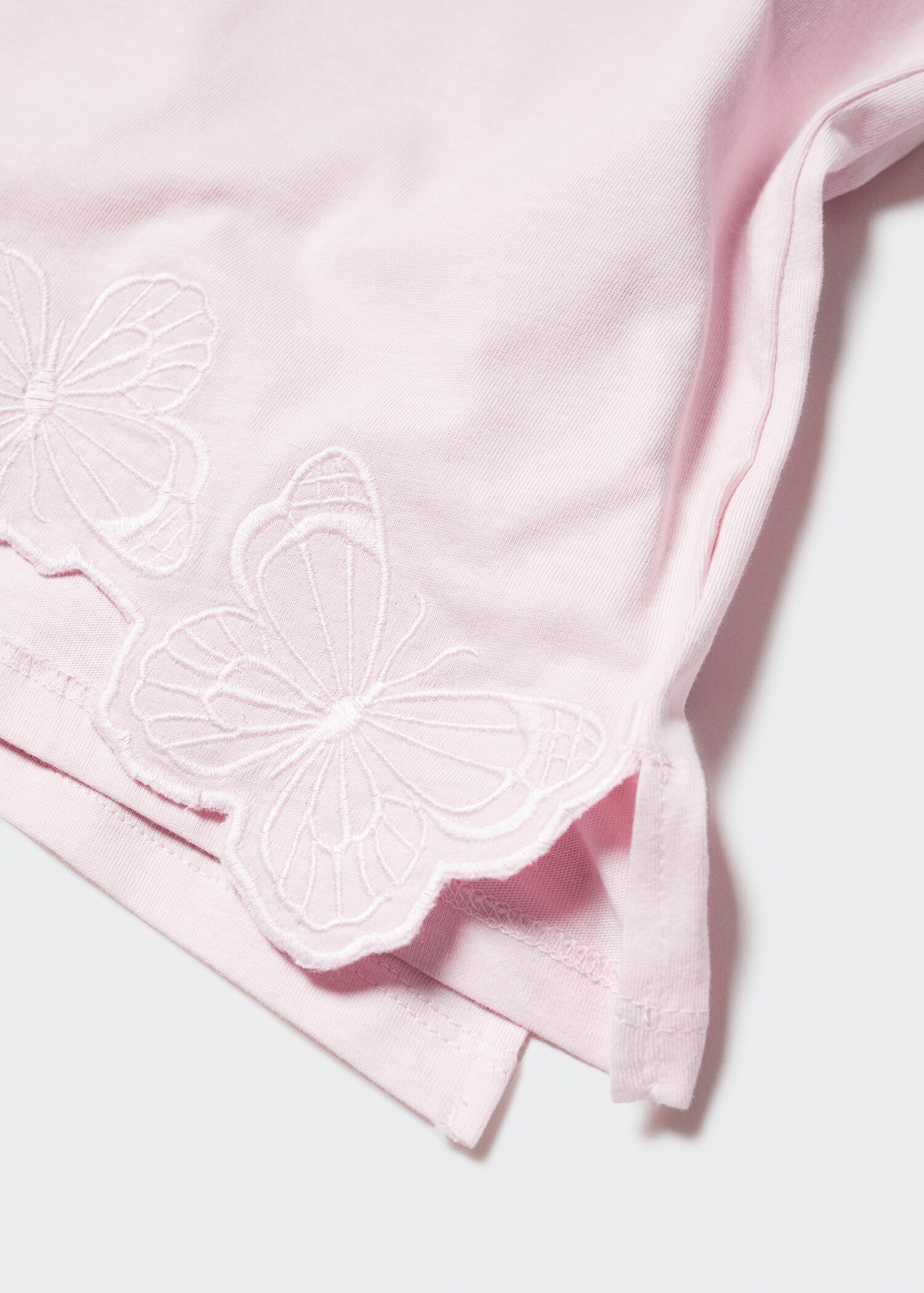 Embroidered butterflies t-shirt - Details of the article 8