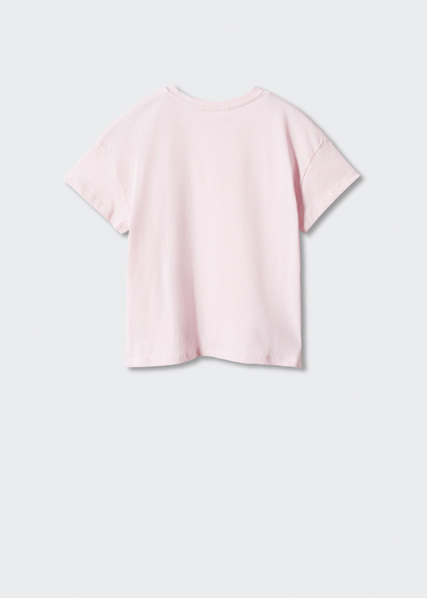 Embroidered butterflies t-shirt - Reverse of the article