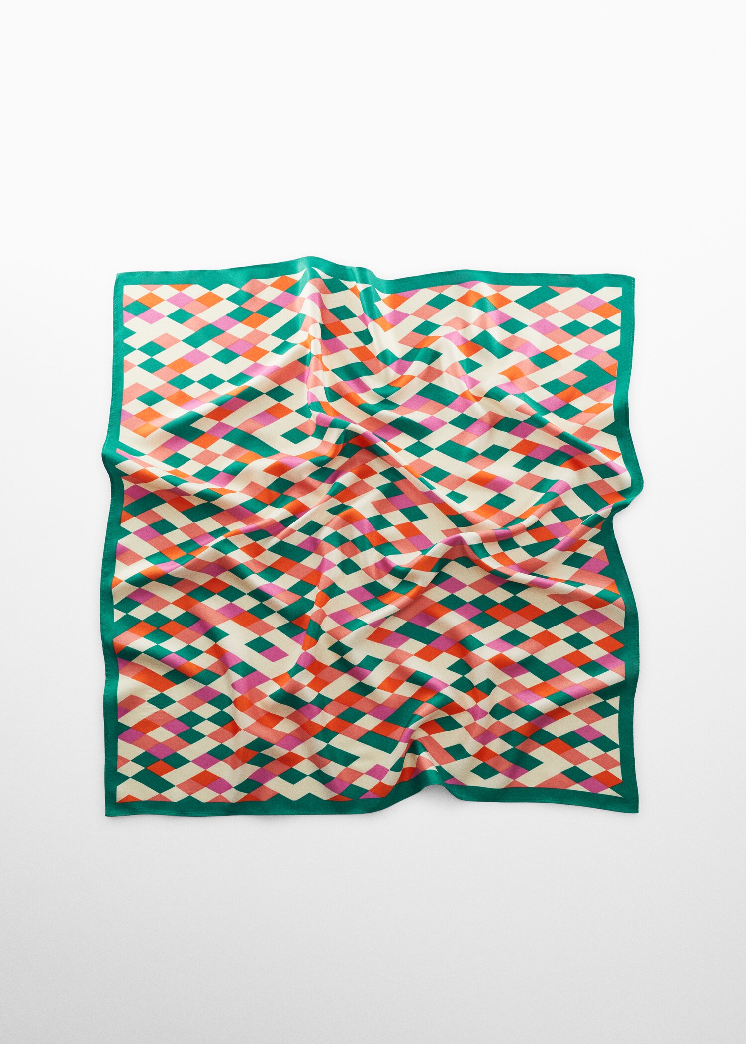 Geometric printed foulard - Article without model