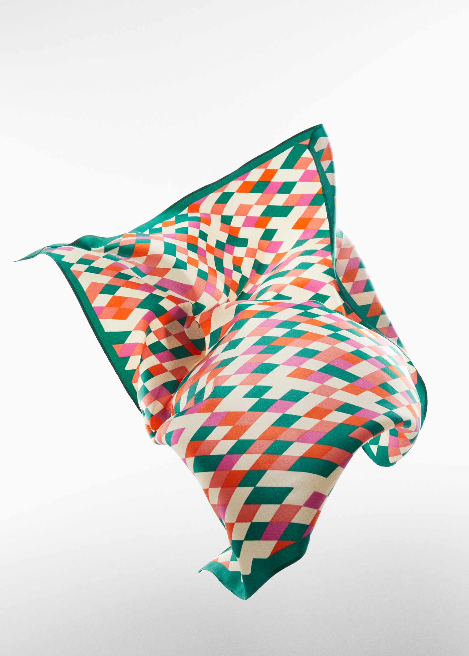 Geometric printed foulard - Details of the article 5