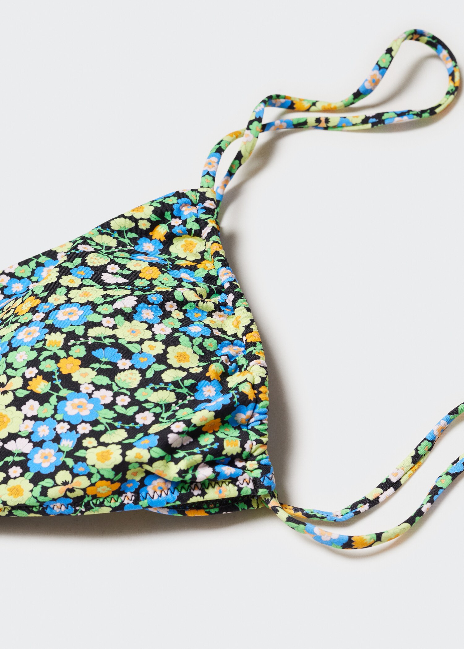 Floral-strap bikini top - Детальніше про товар 8