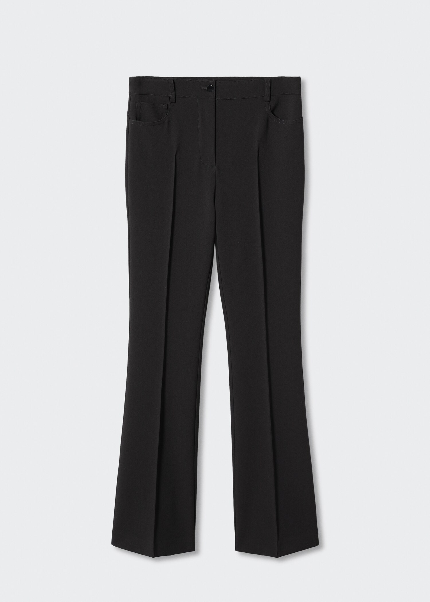 Pleat flare trousers - Article without model