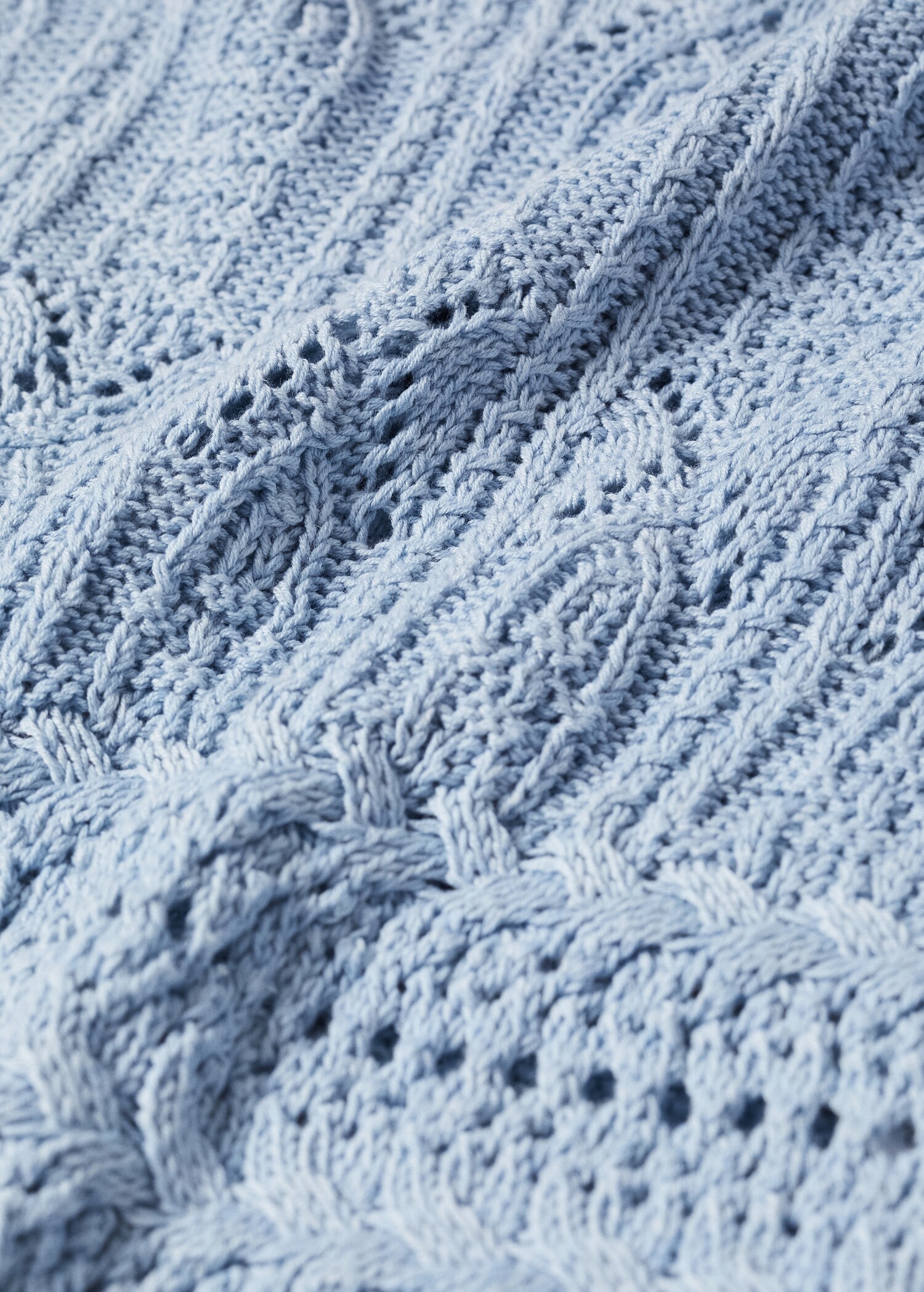 Openwork sweater with flared sleeves - Details of the article 8