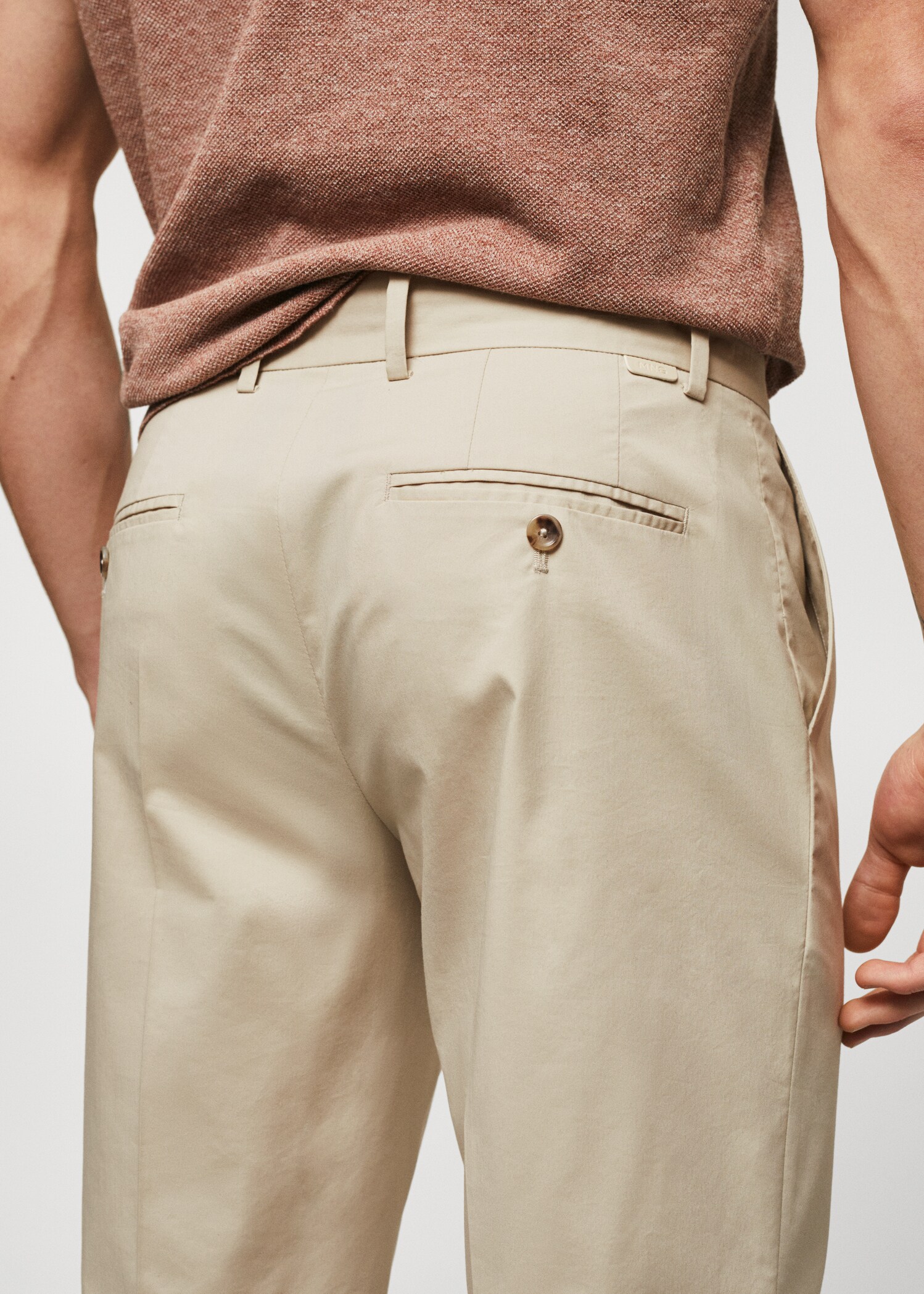 Pantalón pinzas algodón - Detalle del artículo 2