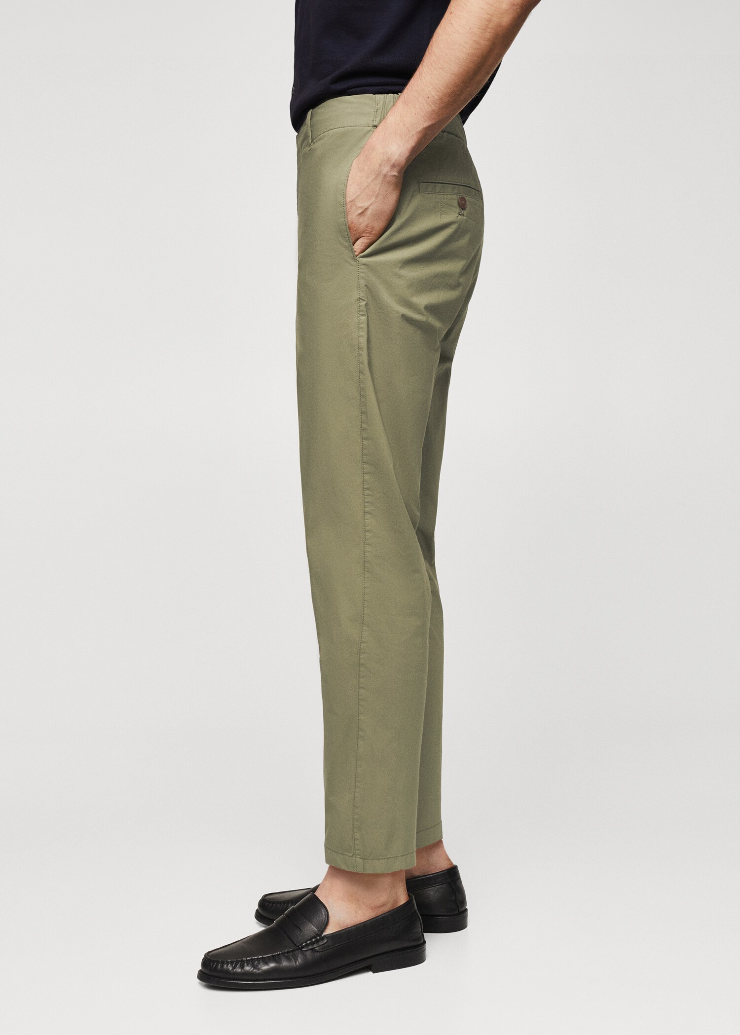 Pantalon slim fit coton - Détail de l'article 4