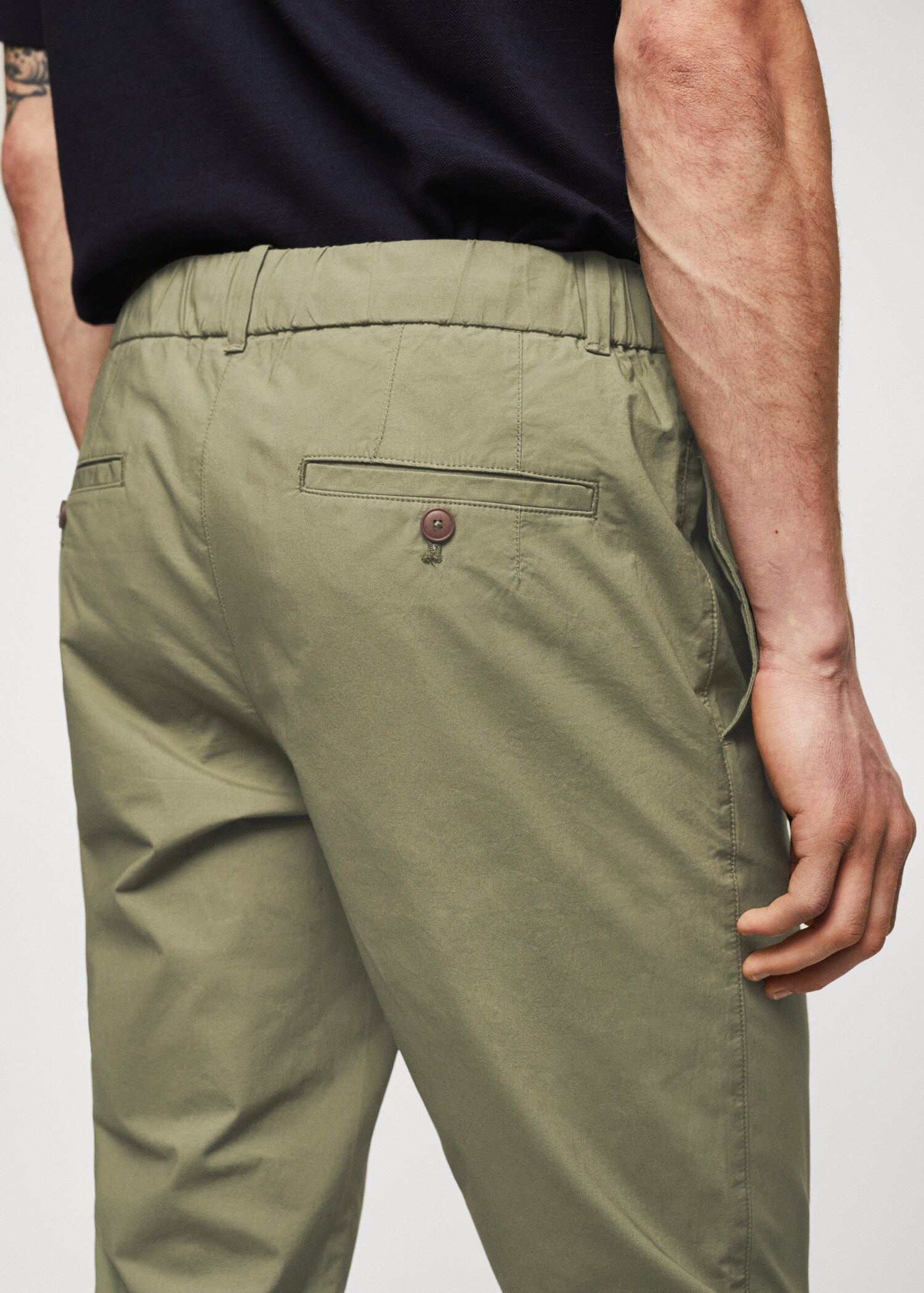 Pantalon slim fit coton - Détail de l'article 6