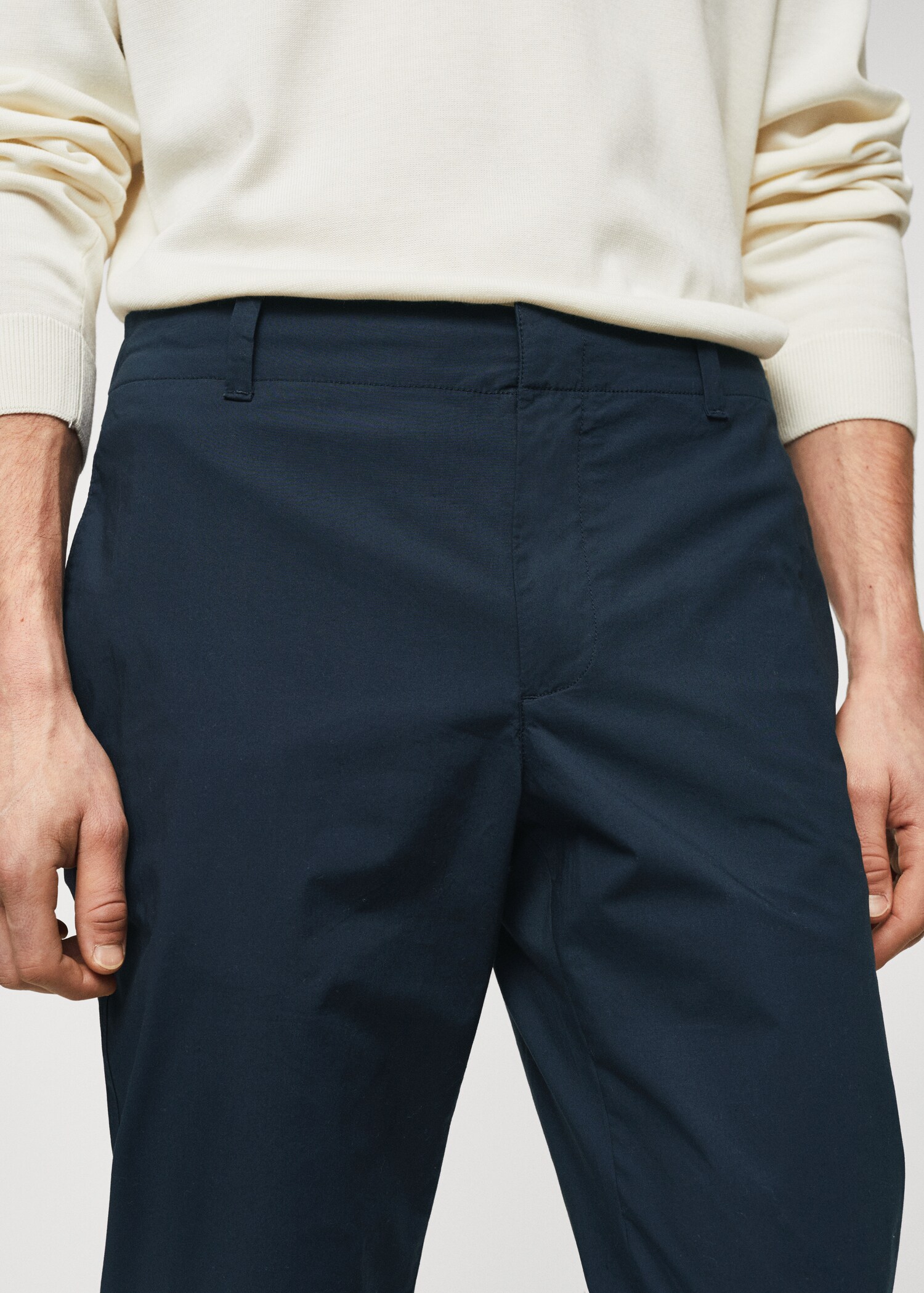 Pantalon slim fit coton - Détail de l'article 1