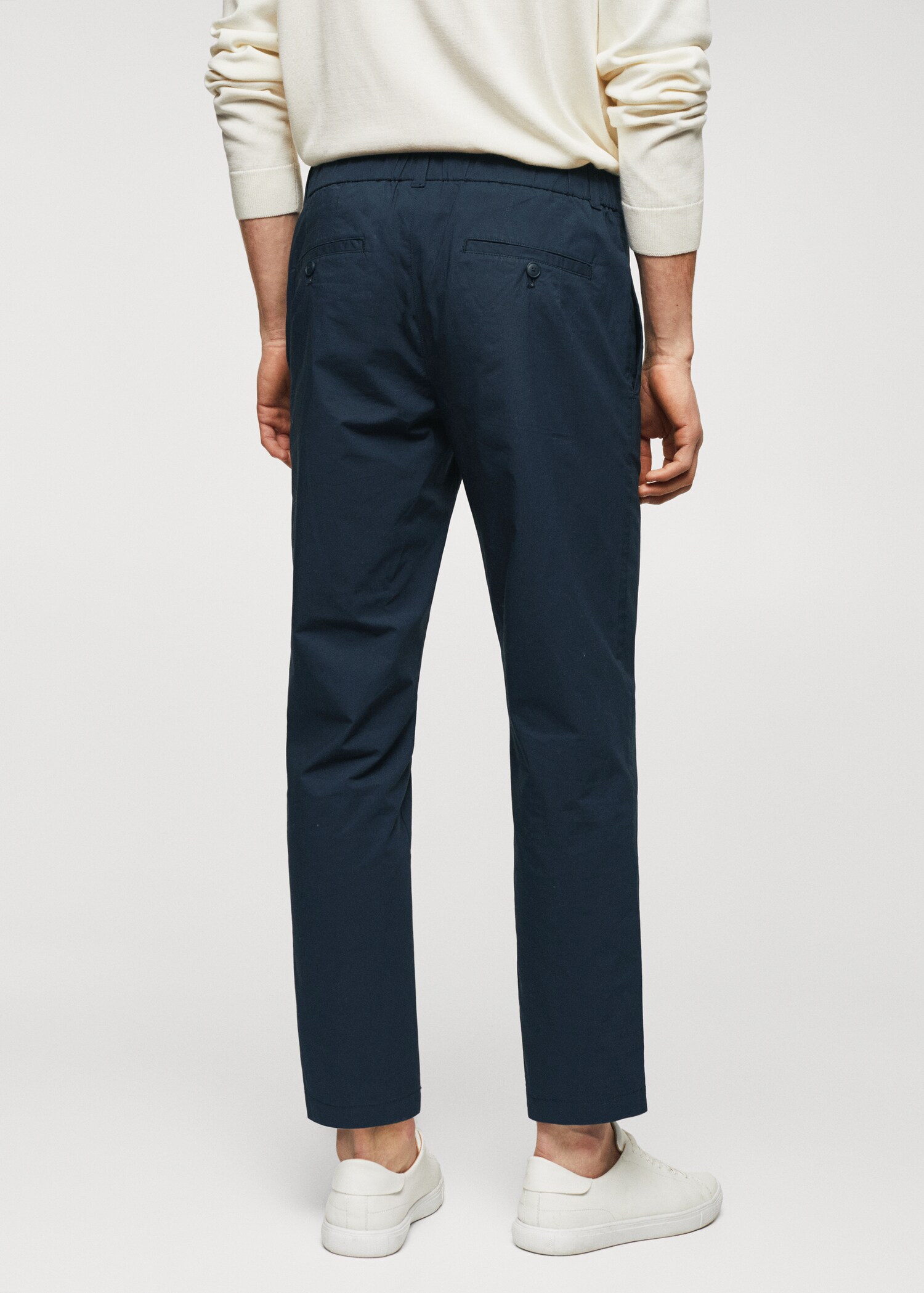 Pantalon slim fit coton - Verso de l’article