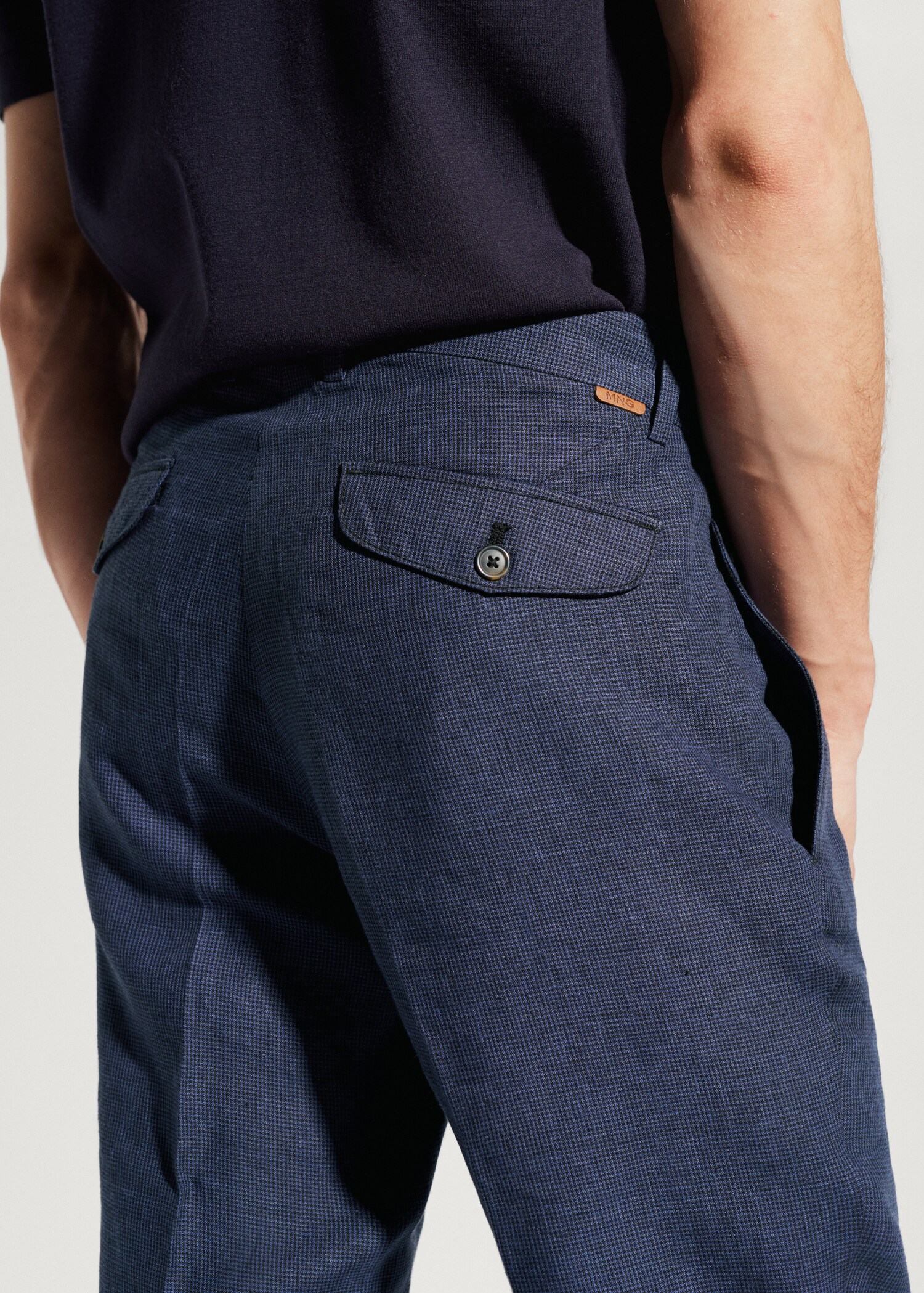 Pantalon 100 % lin slim fit - Détail de l'article 2