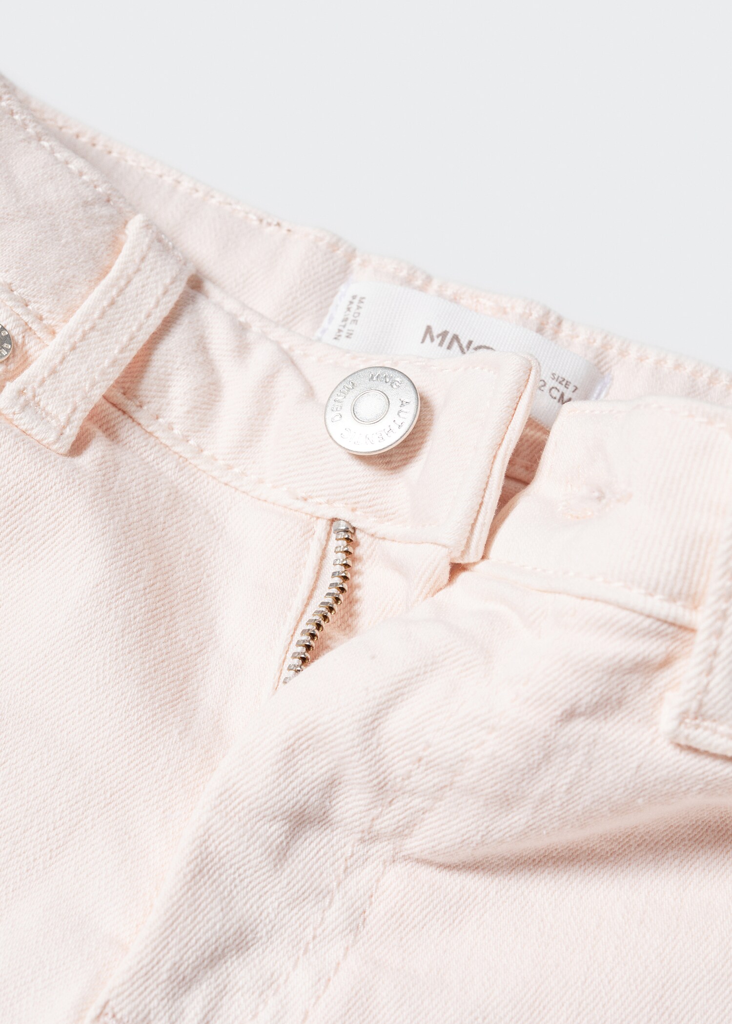 Rolled-up hem denim shorts - Details of the article 8