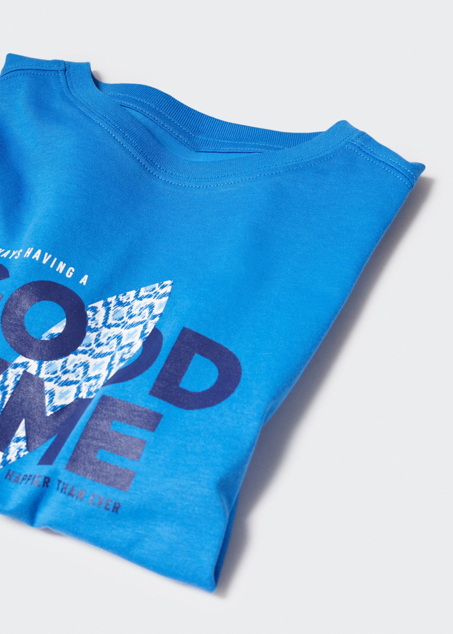 Printed cotton-blend t-shirt - Details of the article 8
