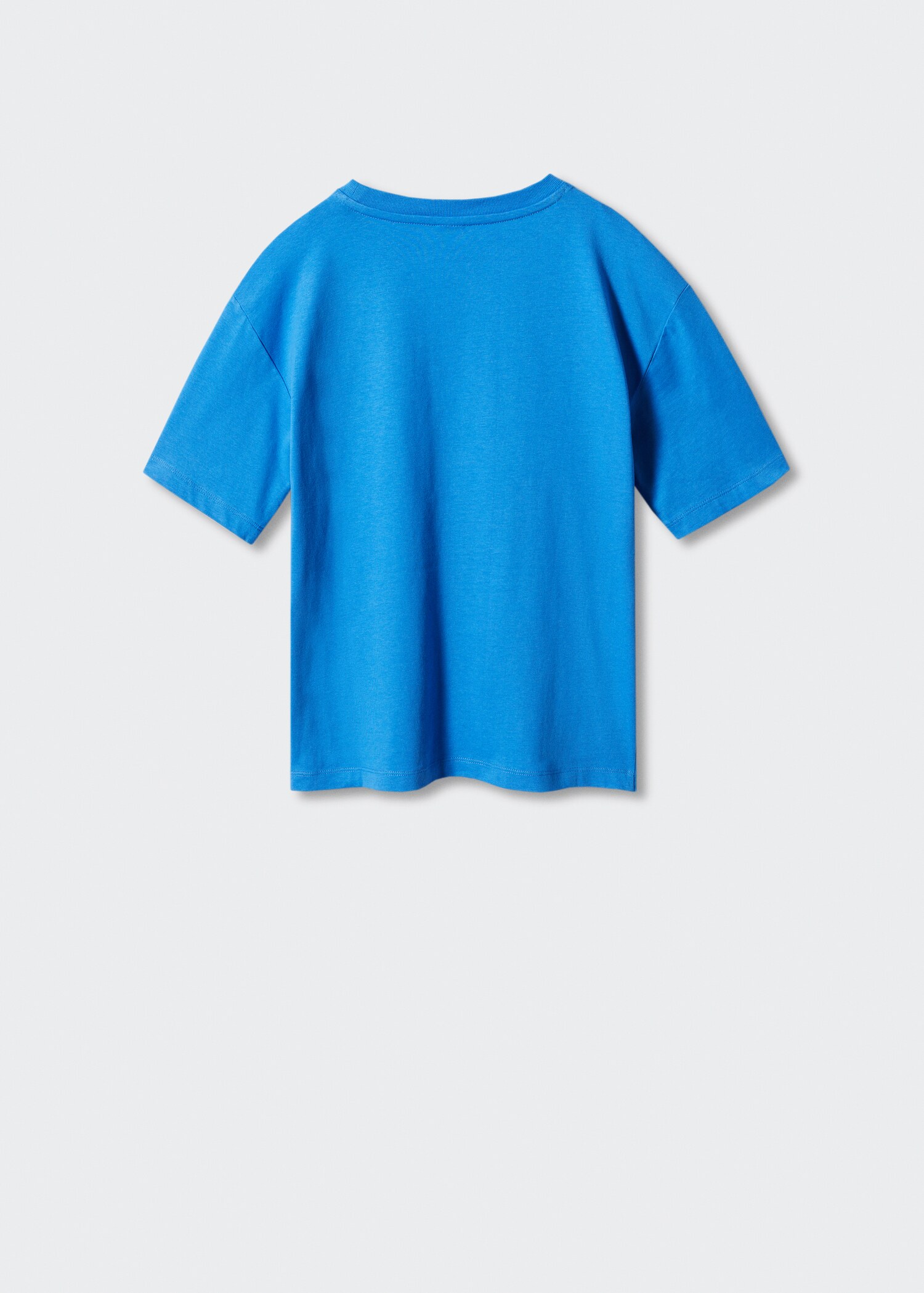 Printed cotton-blend t-shirt - Reverse of the article