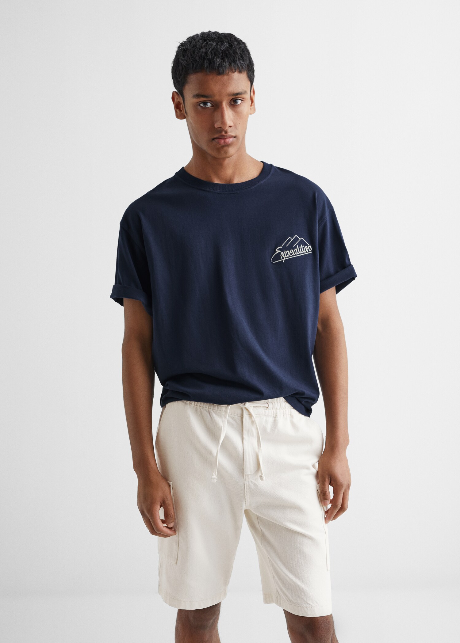 Cargo Bermuda shorts - Medium plane