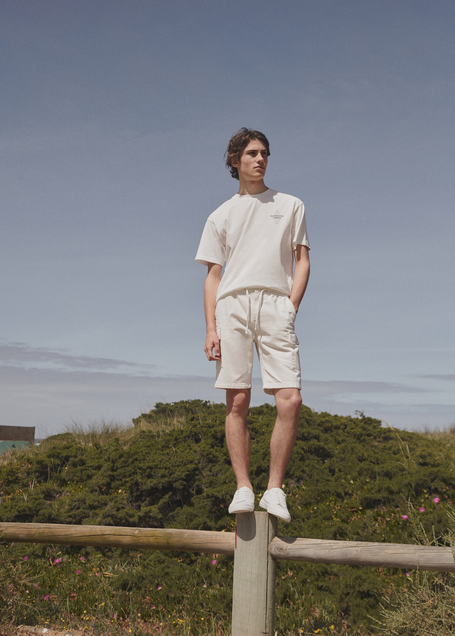 Cargo Bermuda shorts - Details of the article 5