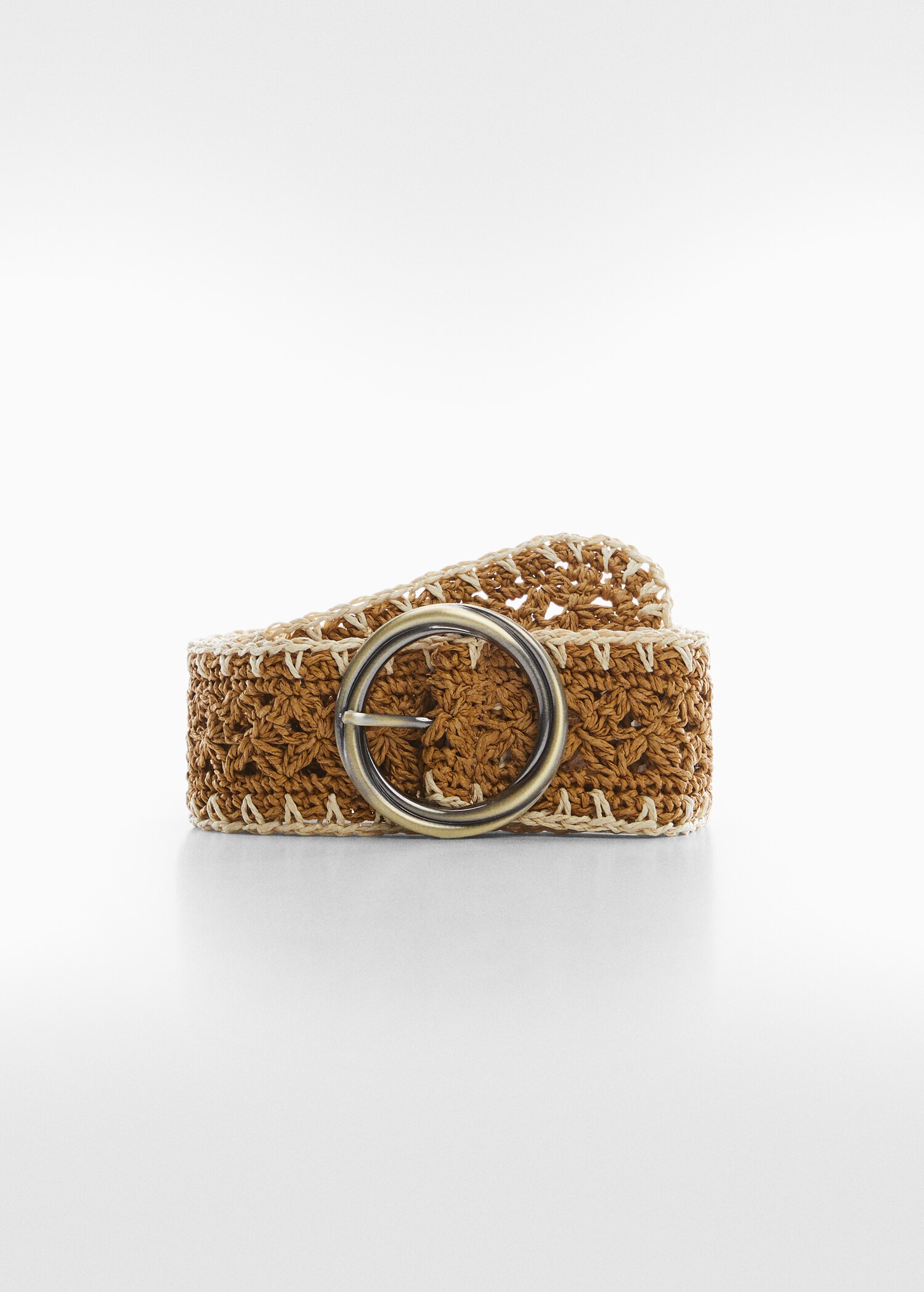 Ceinture boucle raphia - Article sans modèle