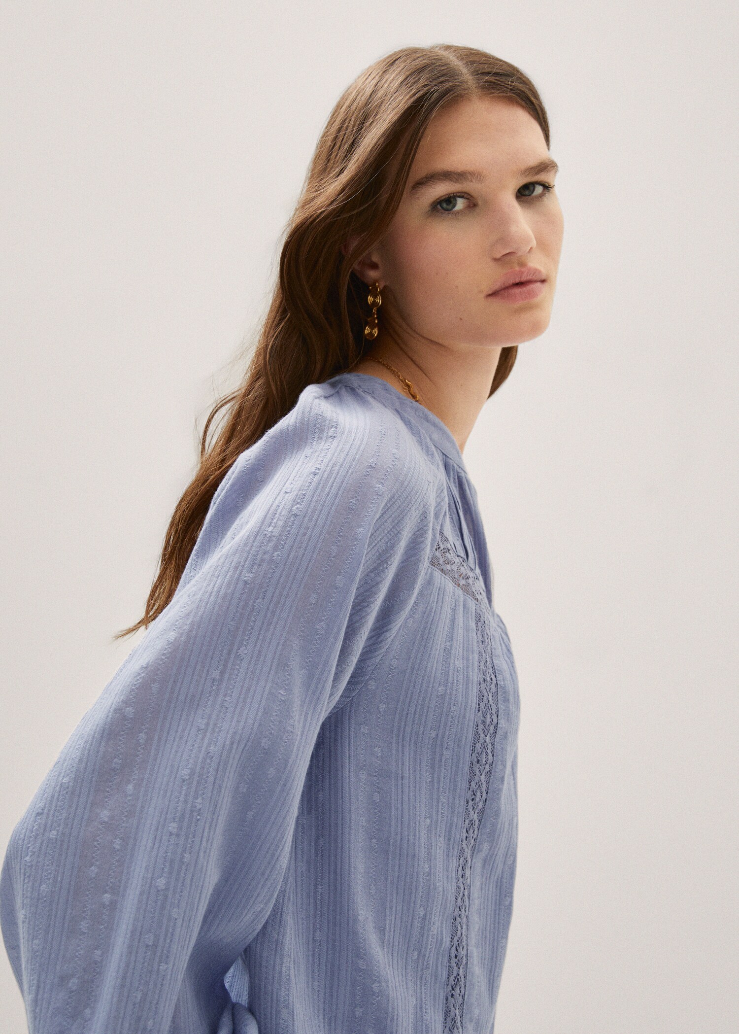 Blusa plumeti bordado - Detalle del artículo 1