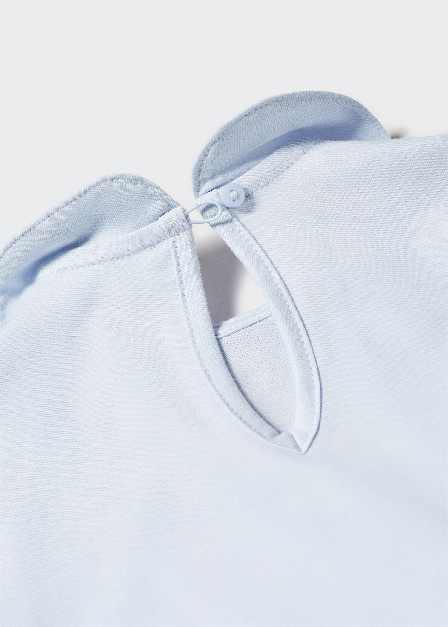 T-shirt coton col Claudine - Détail de l'article 0