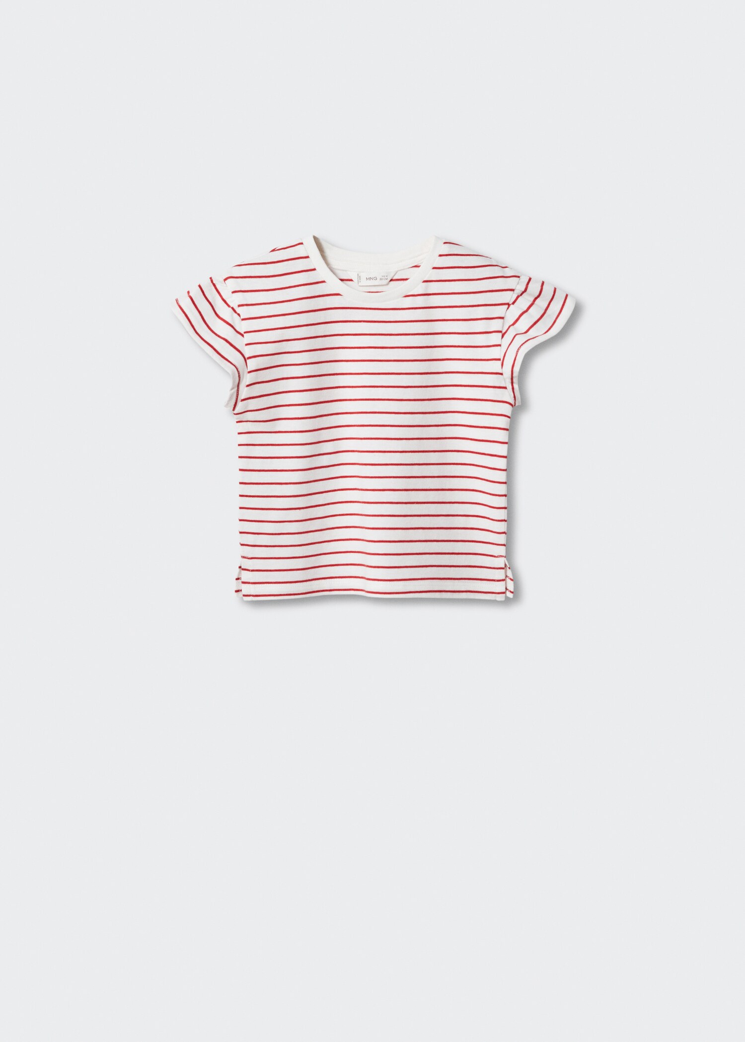 Tricou din bumbac dungi - Articol fără model