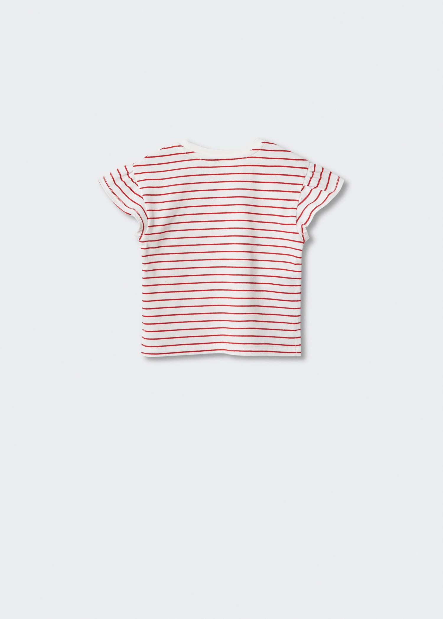 Tricou din bumbac dungi - Spatele articolului