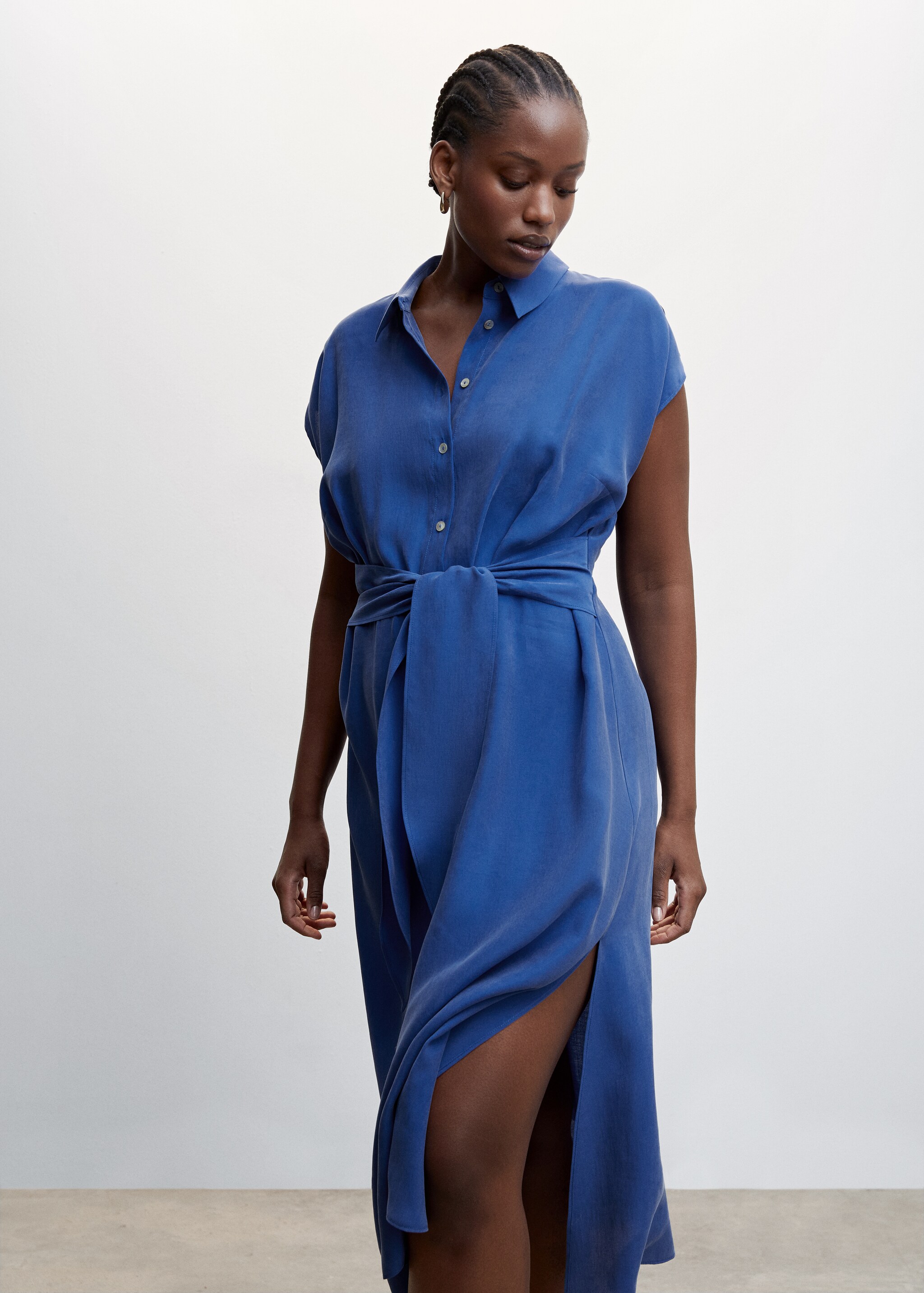 Bow shirt dress - Details of the article 5