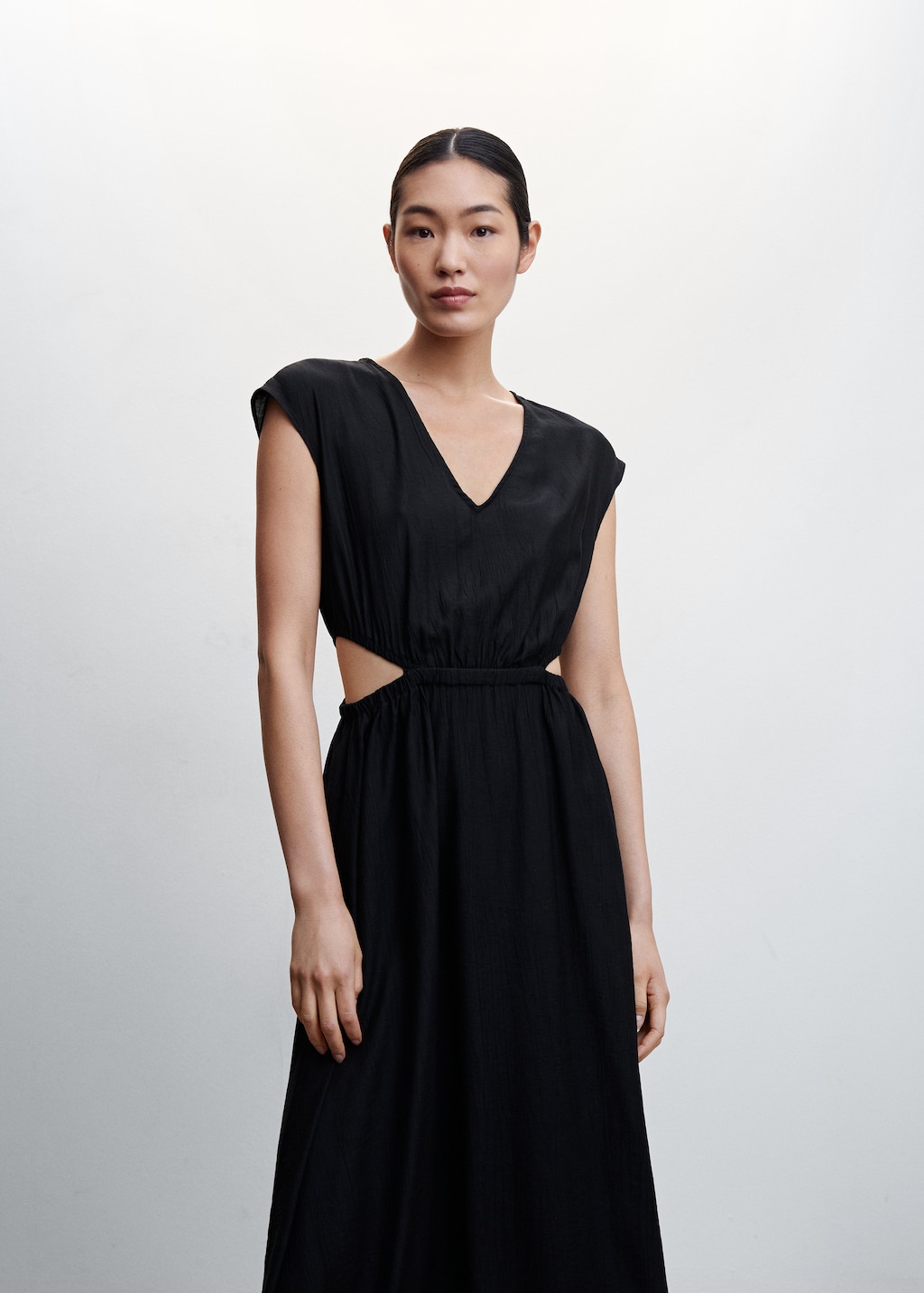 Side slit dress | MANGO Kosovo