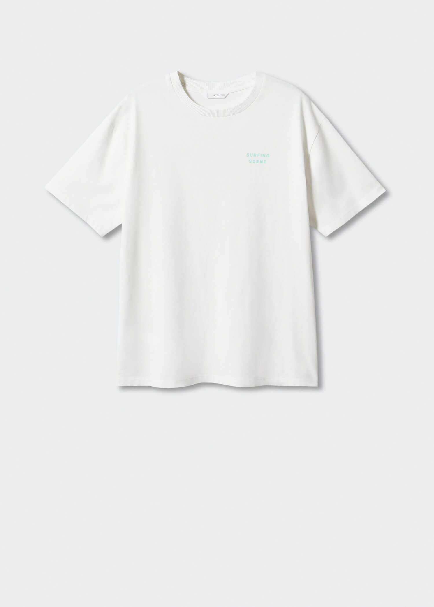 Tricou imprimat din bumbac - Articol fără model