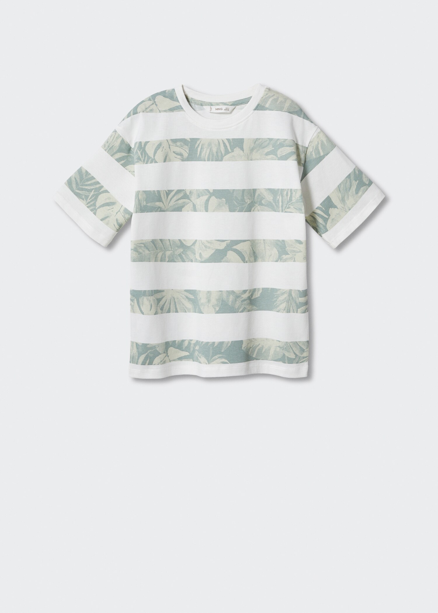 T-shirt riscas algodão - Artigo sem modelo