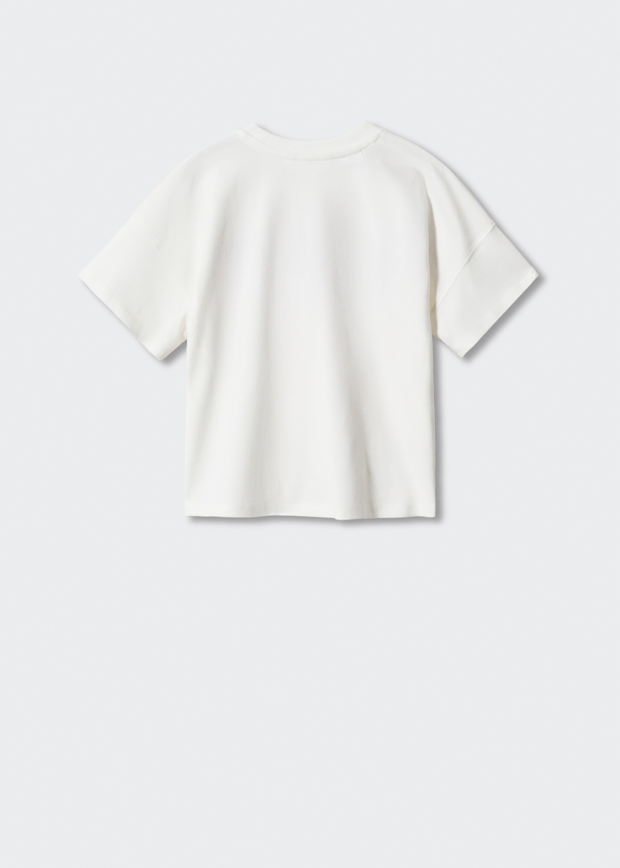 Camiseta estampada Snoopy - Reverso del artículo, Blanco roto. Ref: 47017882-00.