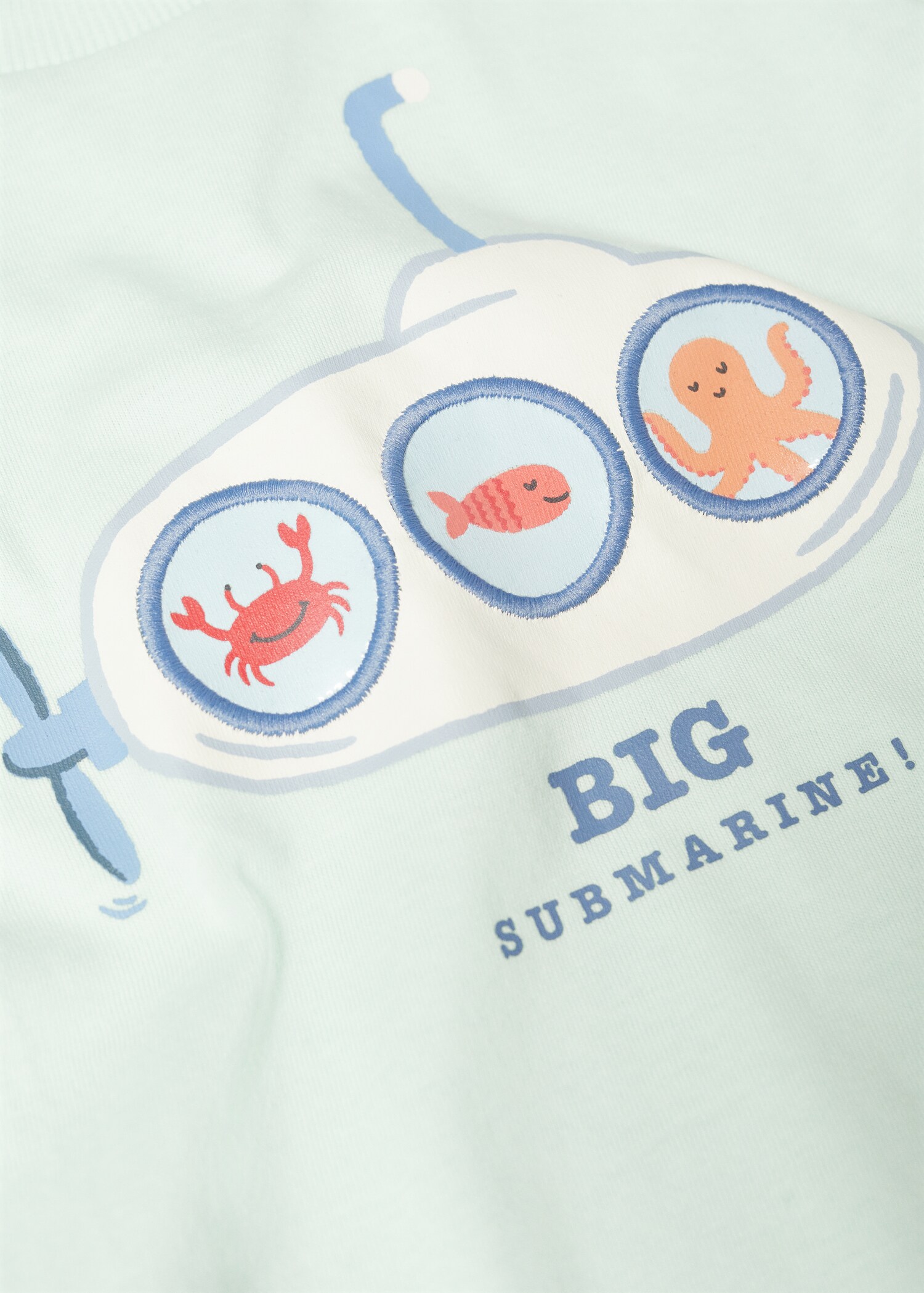 Bedrucktes Baumwoll-T-Shirt - Detail des Artikels 0
