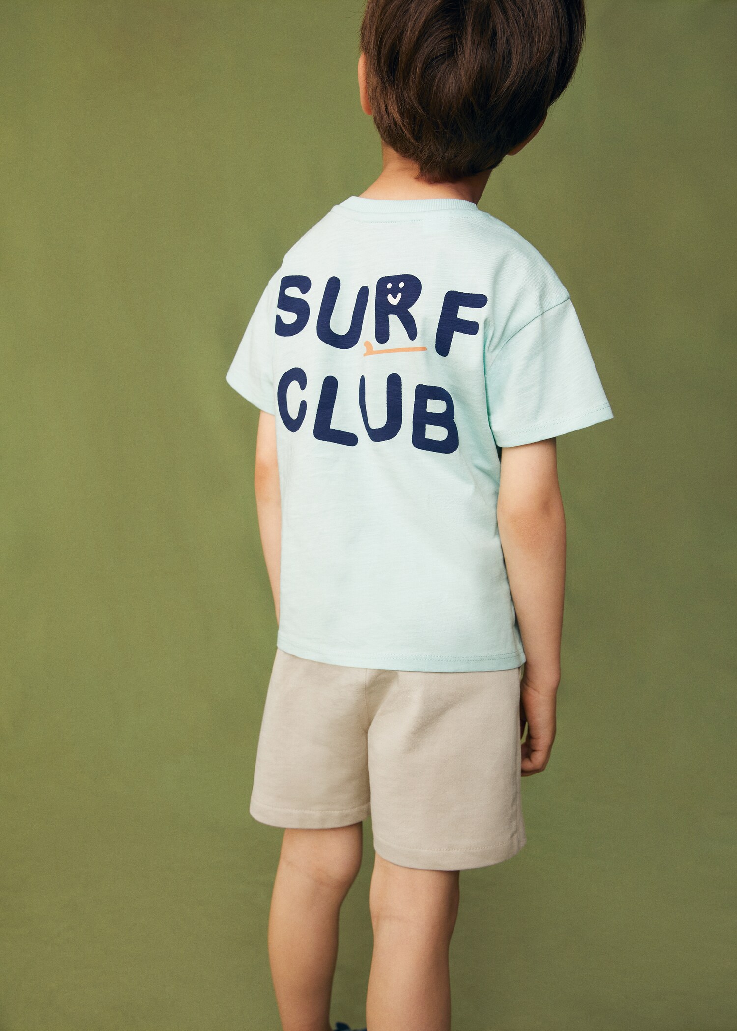 Tricou din bumbac imprimat - Spatele articolului