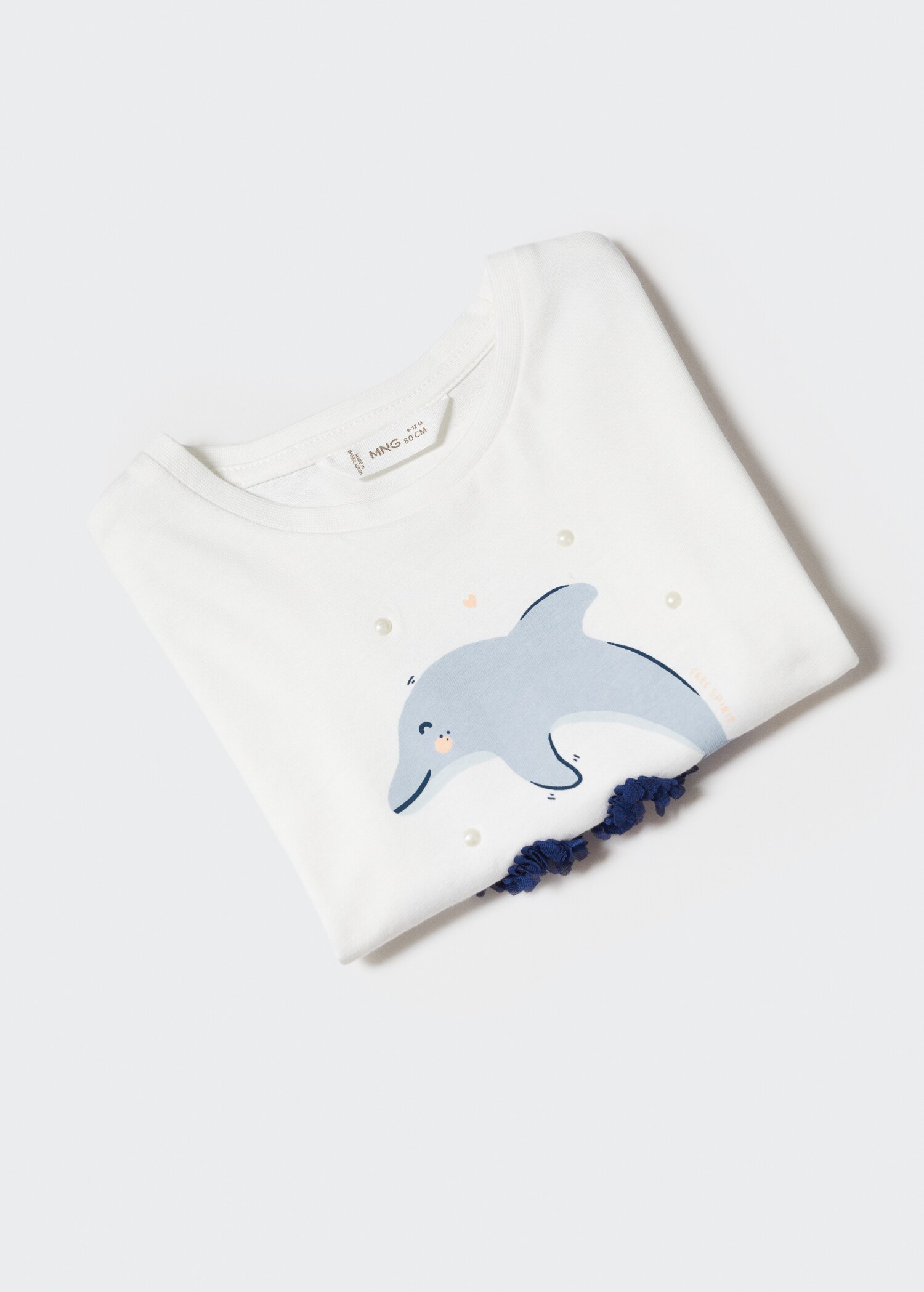 Printed cotton-blend T-shirt - Details of the article 8