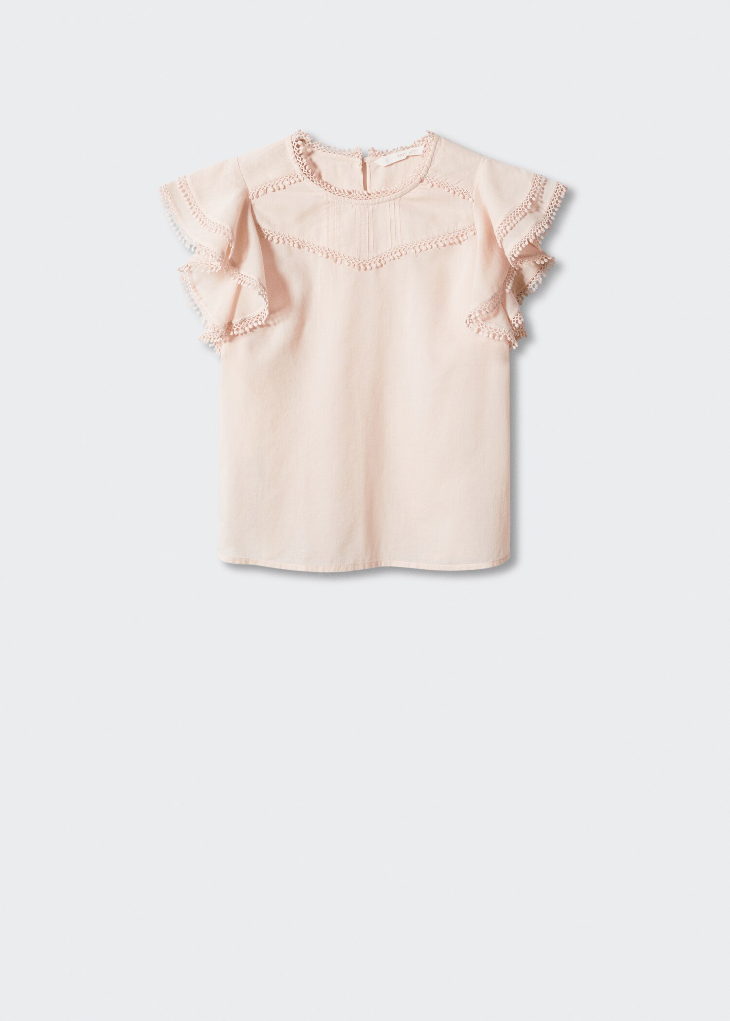 Blusa volantes bordados - Artículo sin modelo