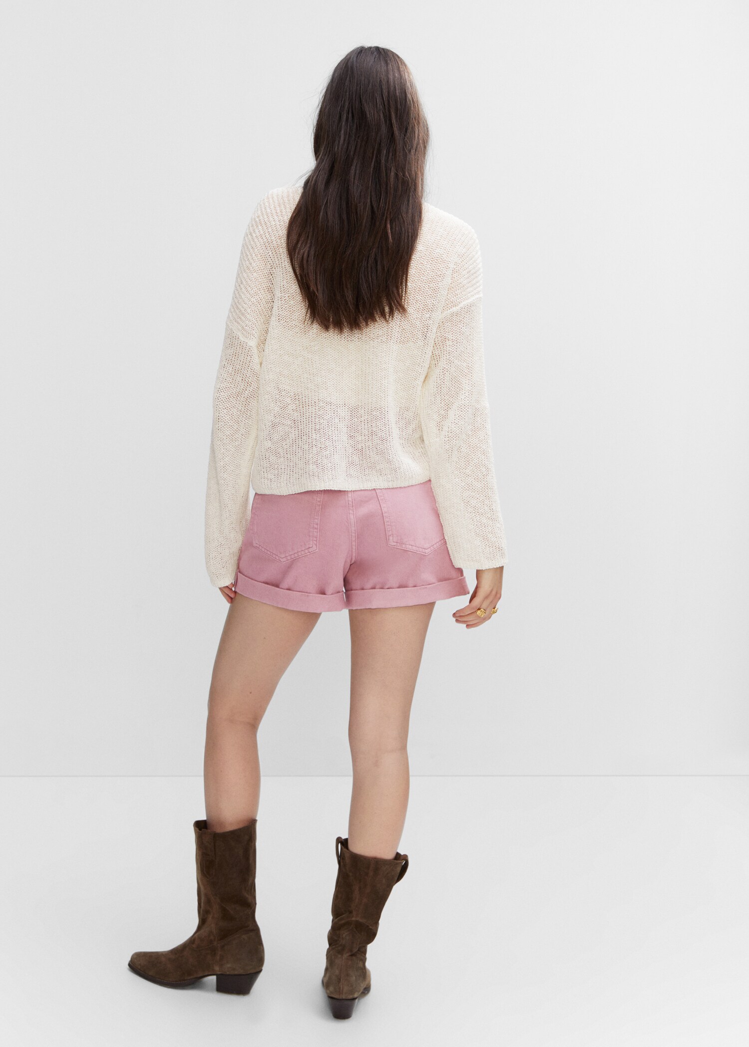 Pull-over fin oversize - Verso de l’article