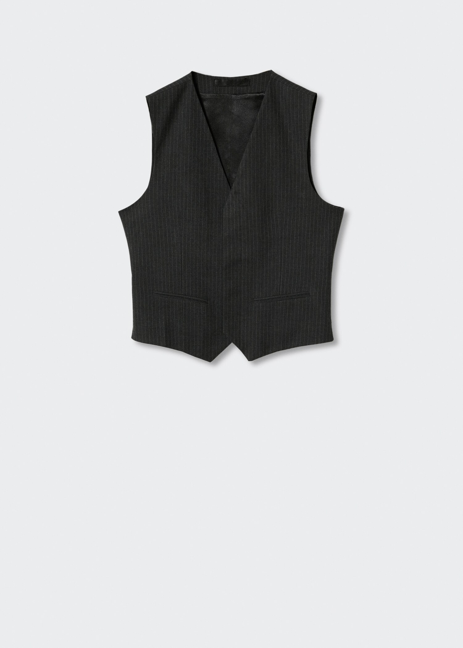 Dress-vest med krittstriper - Artikkel uten modell